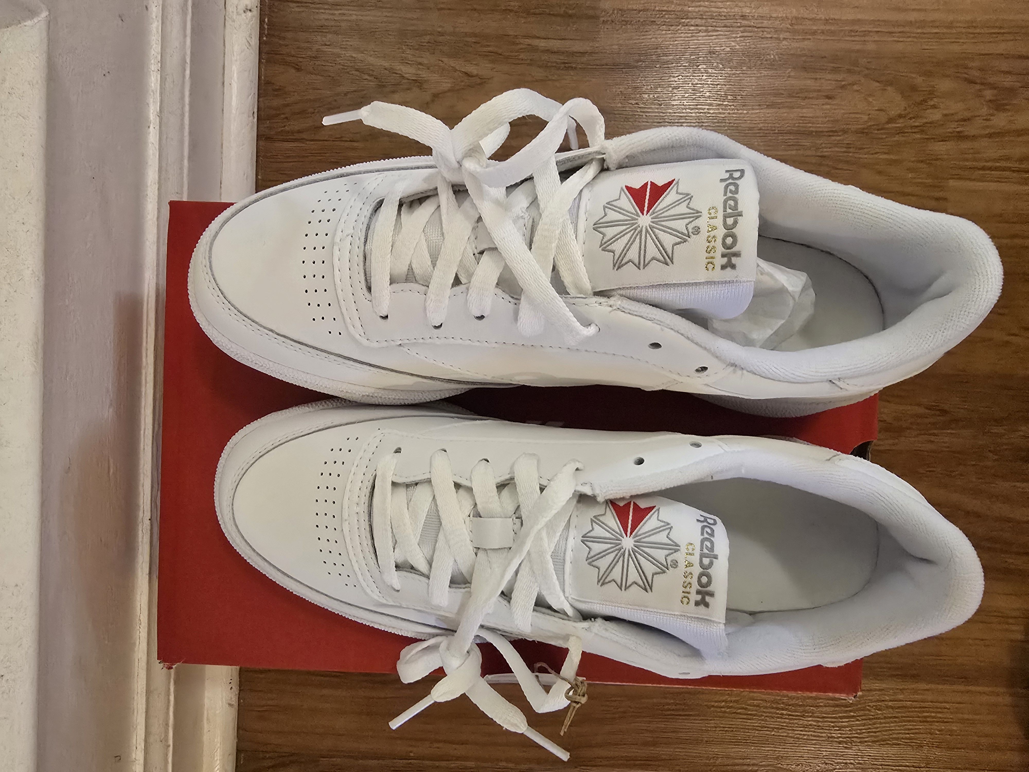 Reebok Reebok Club C 85 white/grey sz 8 Size US 8 / EU 41 - 2 Thumbnail