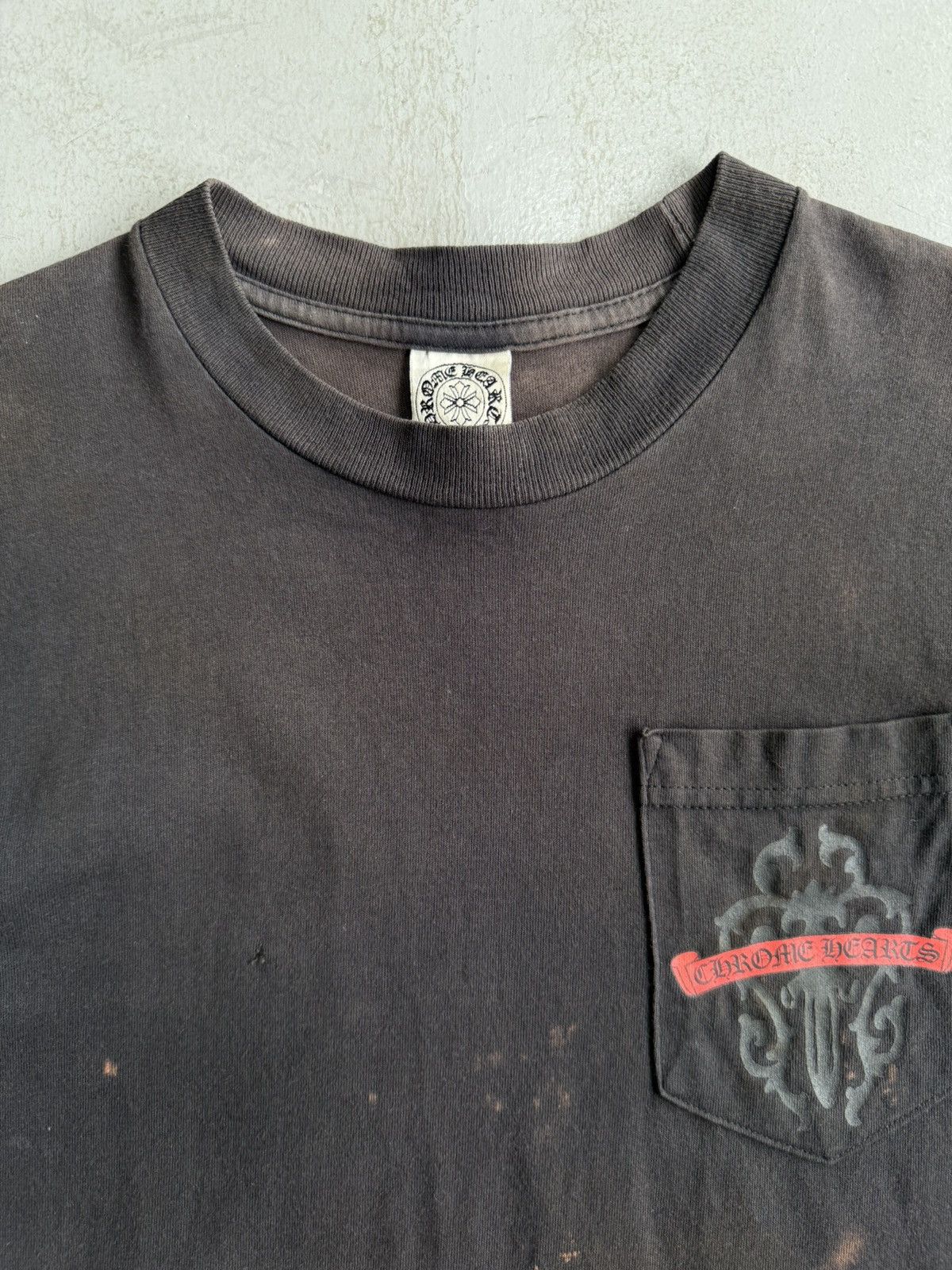 Chrome Hearts Trashed 90s - Tonal Dagger FCK YOU Tee Size US S / EU 44-46 / 1 - 8 Thumbnail