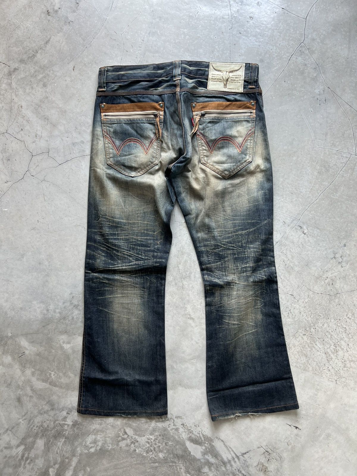 Edwin Edwin Blue Trip Tag size 34 Actual 36x29.5 Size US 34 / EU 50 - 6 Thumbnail