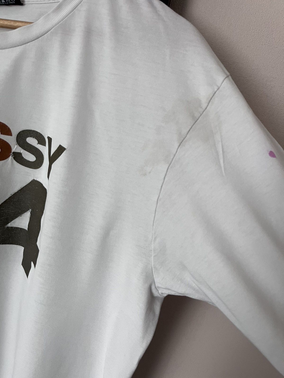 Stussy Vintage Stussy N4 Big Logo Longsleeve Shirt Size US L / EU 52-54 / 3 - 9 Thumbnail