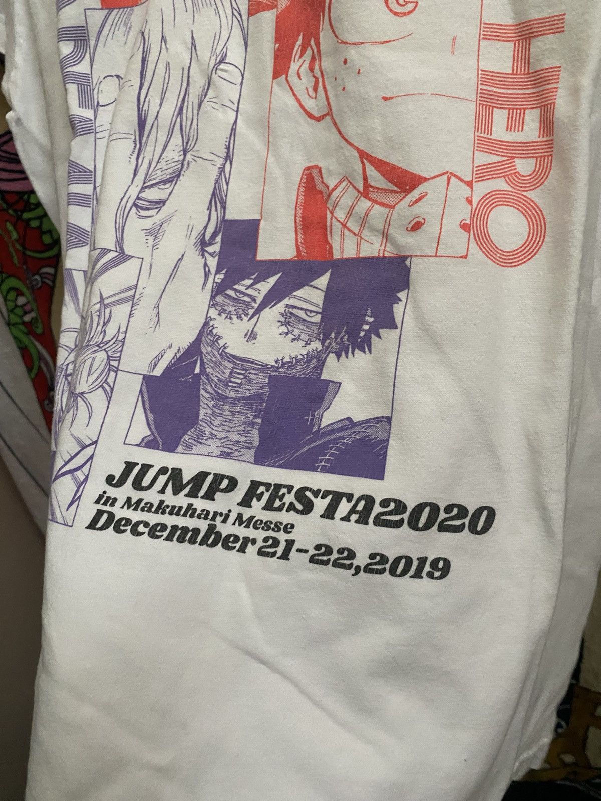 Anime VINTAGE ANIME MY HERO ACADEMIA JUMP FESTA 2020 Size US M / EU 48-50 / 2 - 3 Thumbnail