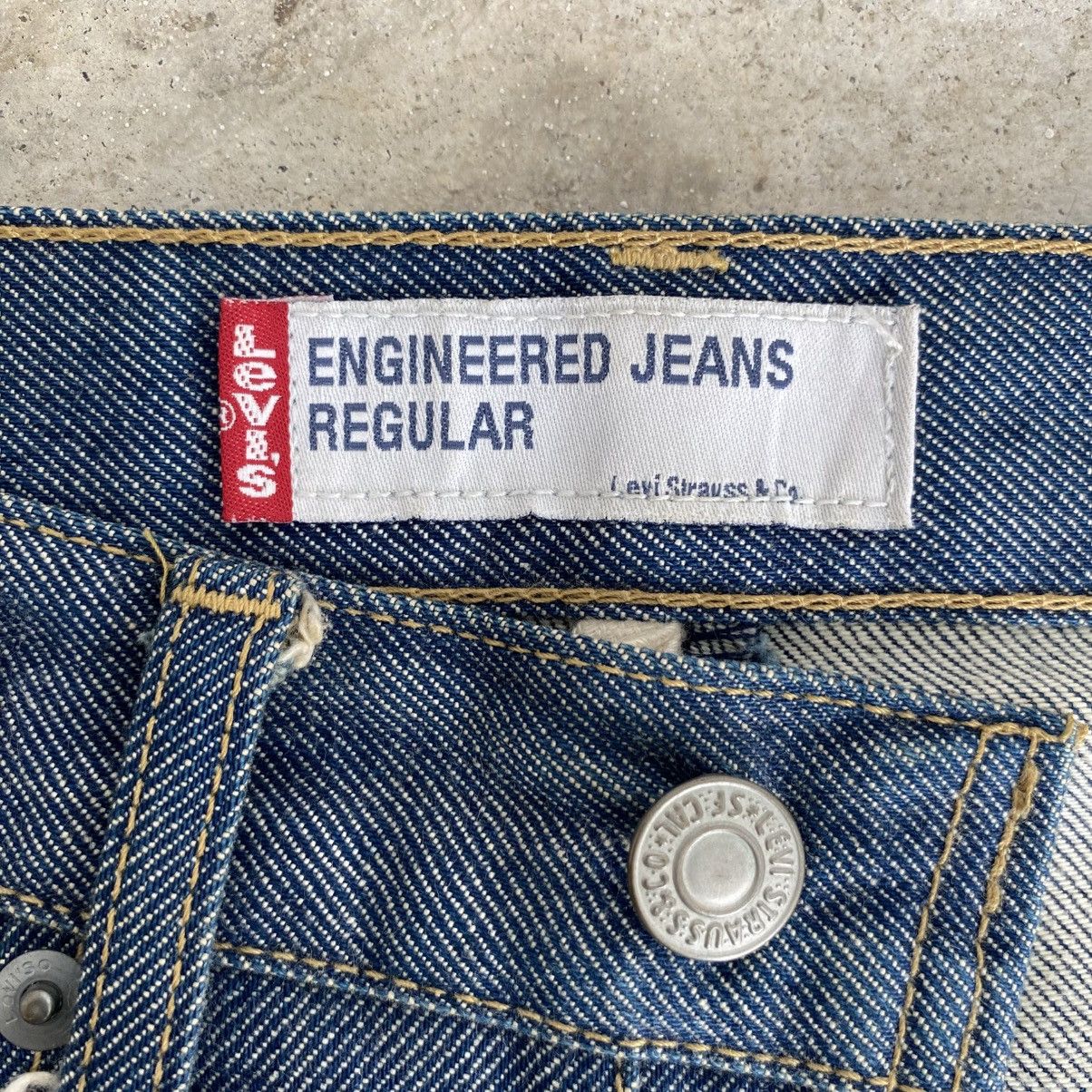 Levi's Vintage Levis Engineered Regular Fit Denim Twisted Leg Jeans Size US 29 - 8 Thumbnail