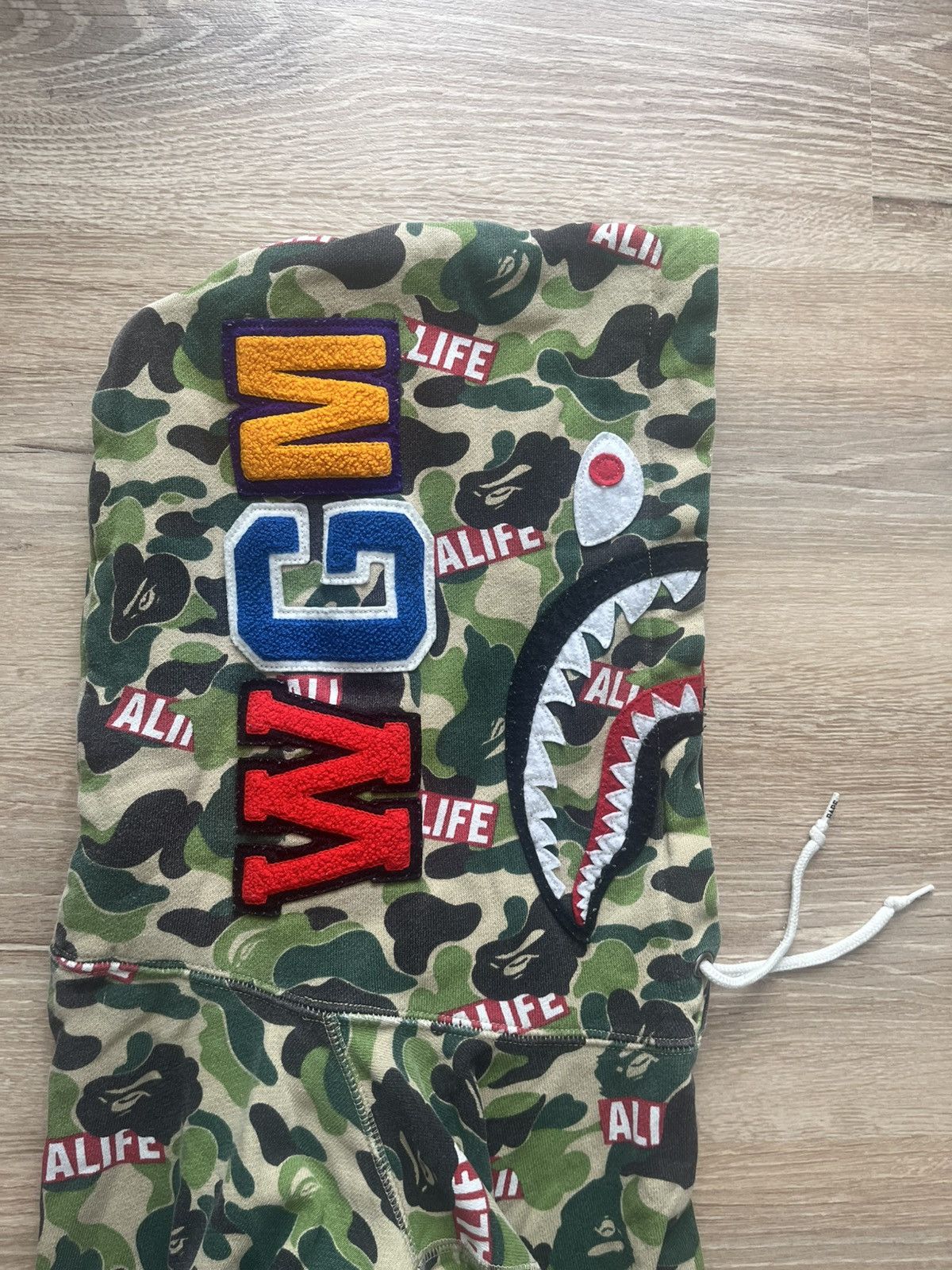 Bape Bape shark full zip wgm camo streetwear japan luxury Size US S / EU 44-46 / 1 - 5 Thumbnail