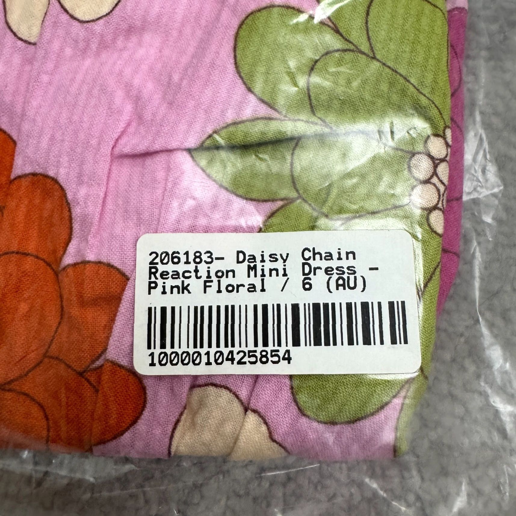 Vintage VINTAGE Princess Highway Daisy Chain Reaction Mini Dress Womens Size 2 Pink Floral NWT Size XS / US 0-2 / IT 36-38 - 6 Thumbnail