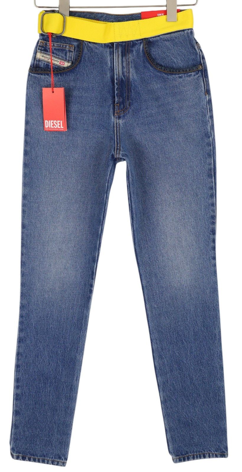 Diesel 1994 0EIAZ W26/L32 Slim Straight High Waist Denim 40677 Size 26" / US 2 / IT 38 - 1 Thumbnail