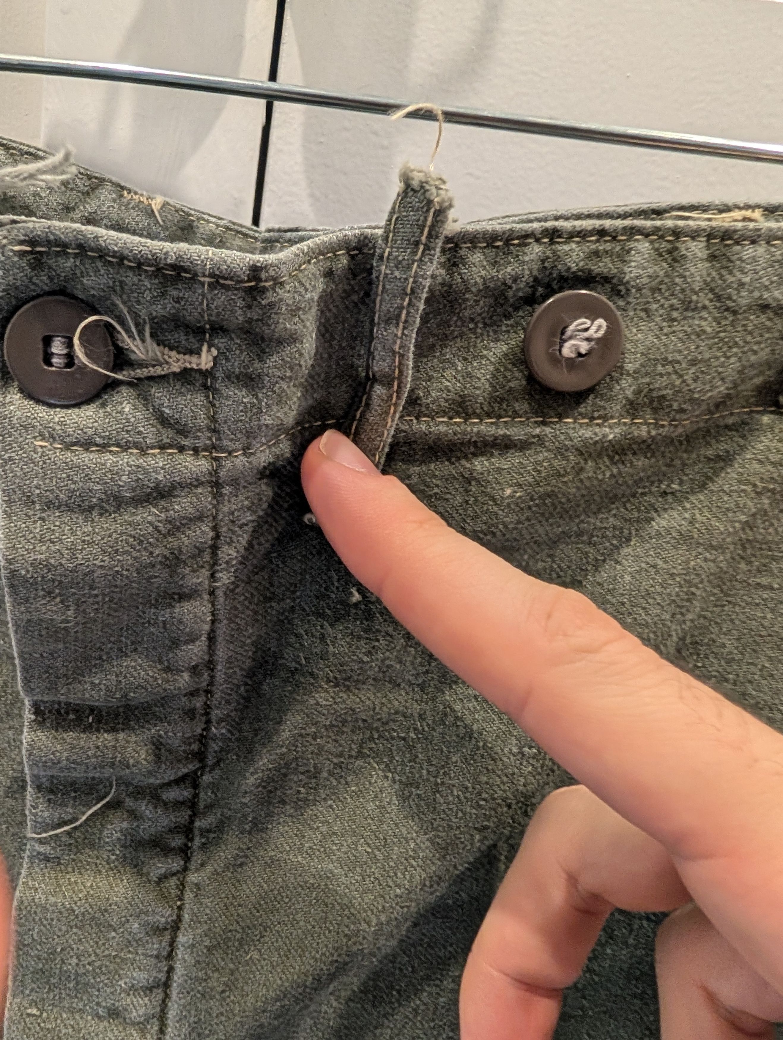 Vintage Swedish Army Trousers Size US 36 / EU 52 - 5 Thumbnail