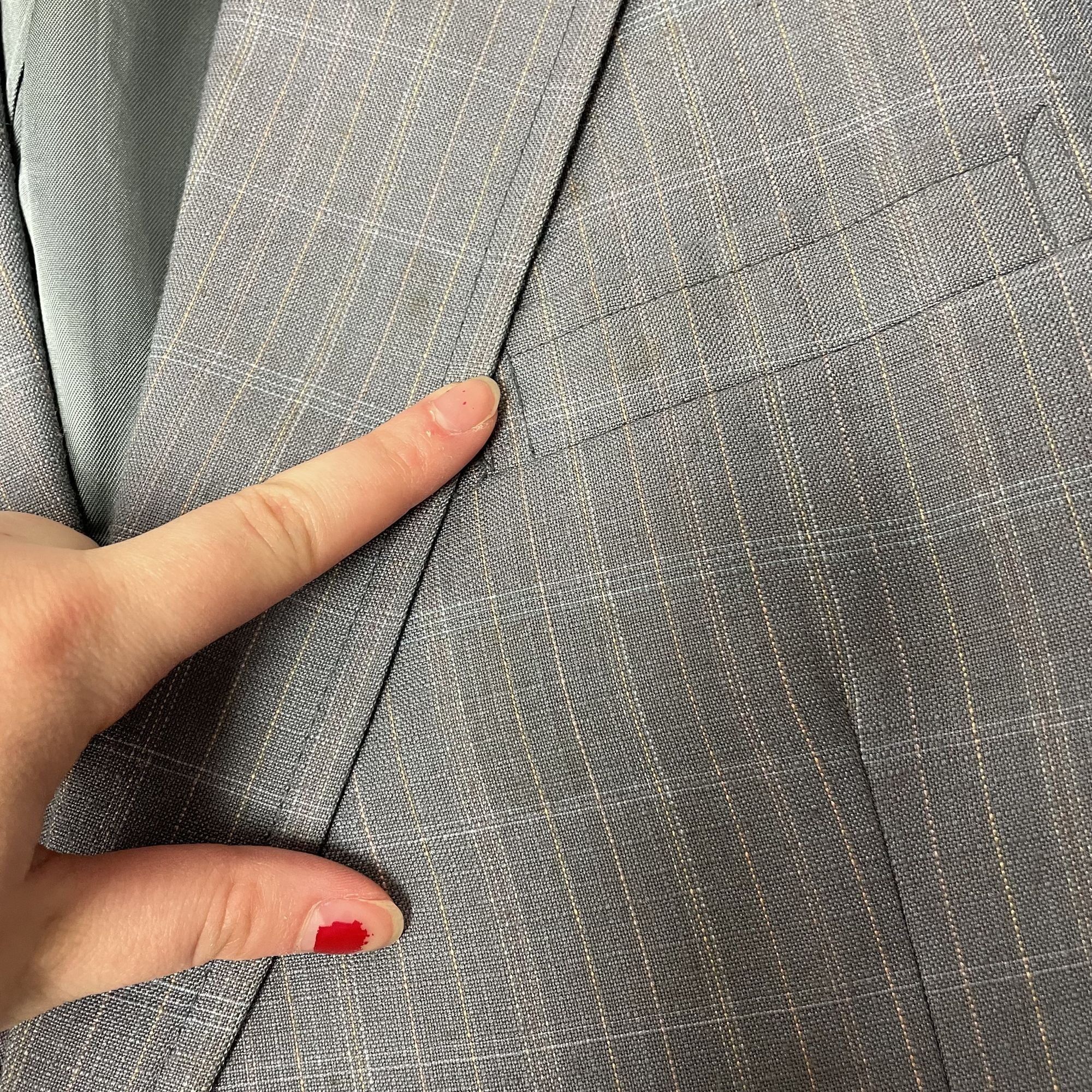 Other Vtg Palm Beach Sport Coat OVERCHECK Wool Jacket Size 42R - 10 Thumbnail
