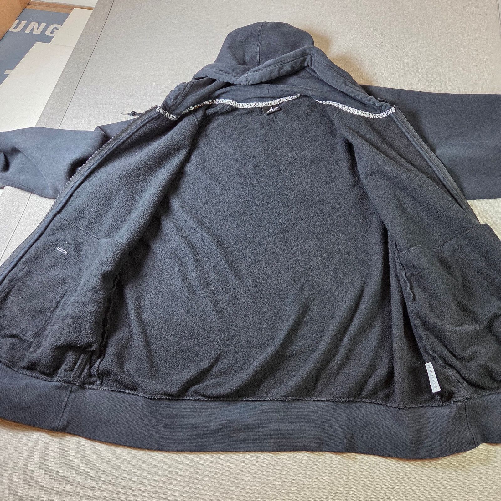 Jordan Brand Jordan Flight Black Zip Hoodie XL Size US XL / EU 56 / 4 - 9 Thumbnail