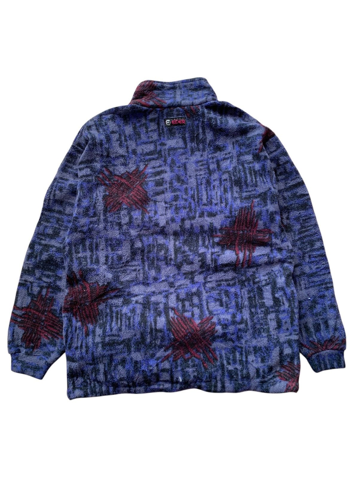 Patagonia 🔥VTG EIDER PAWNIE FRANCE ABTRACTS FLEECE SNAP T Size US XS / EU 42 / 0 - 5 Thumbnail