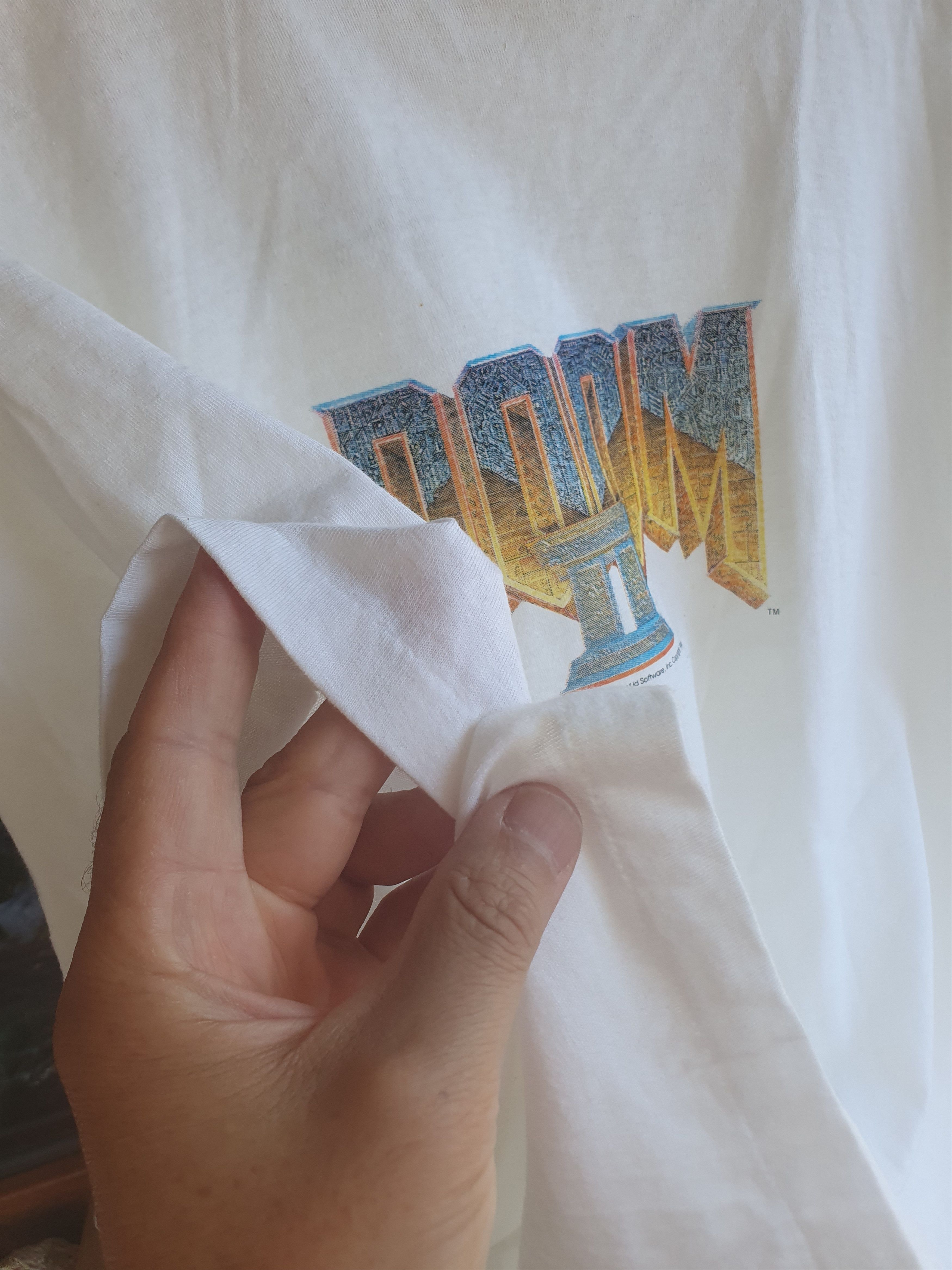 Vintage Doom II I'v played it Video Game PC Vtg 1994 single stitch L Size US L / EU 52-54 / 3 - 6 Thumbnail