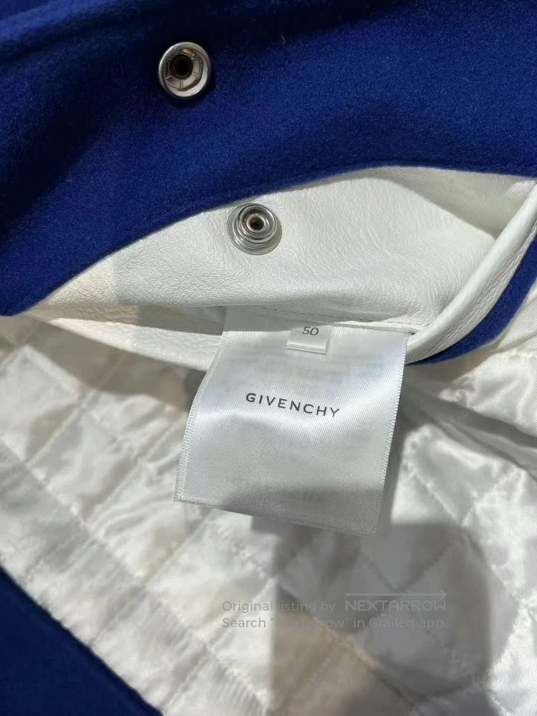 Givenchy givenchy blue and white bomber jacket. Size US L / EU 52-54 / 3 - 2 Thumbnail
