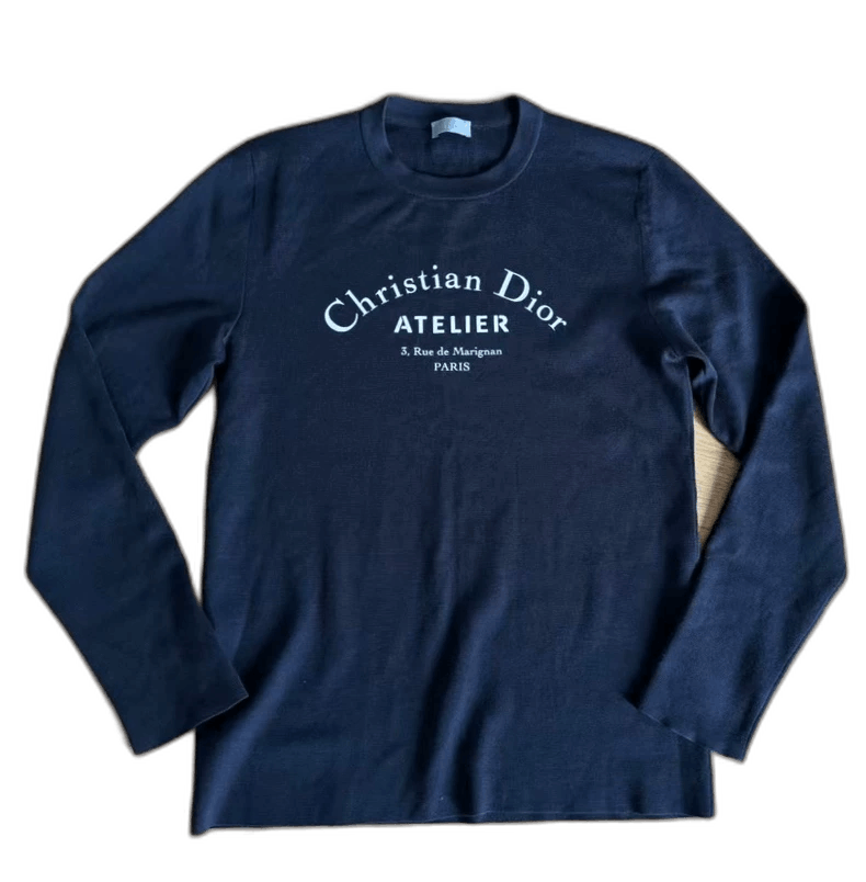 Dior Christian Dior Atelier Wool Blend Sweater-2505 Size US L / EU 52-54 / 3 - 1 Thumbnail