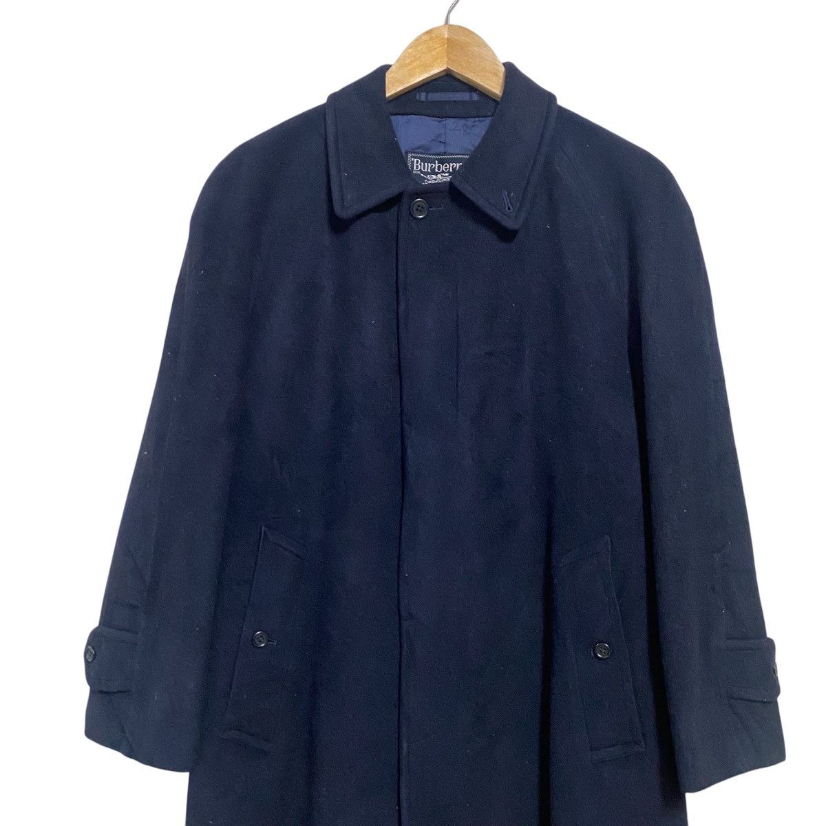 Burberry Prorsum Vintage 80s Burberrys Prorsum Cashmere Wool Long Coat Size US M / EU 48-50 / 2 - 1 Thumbnail