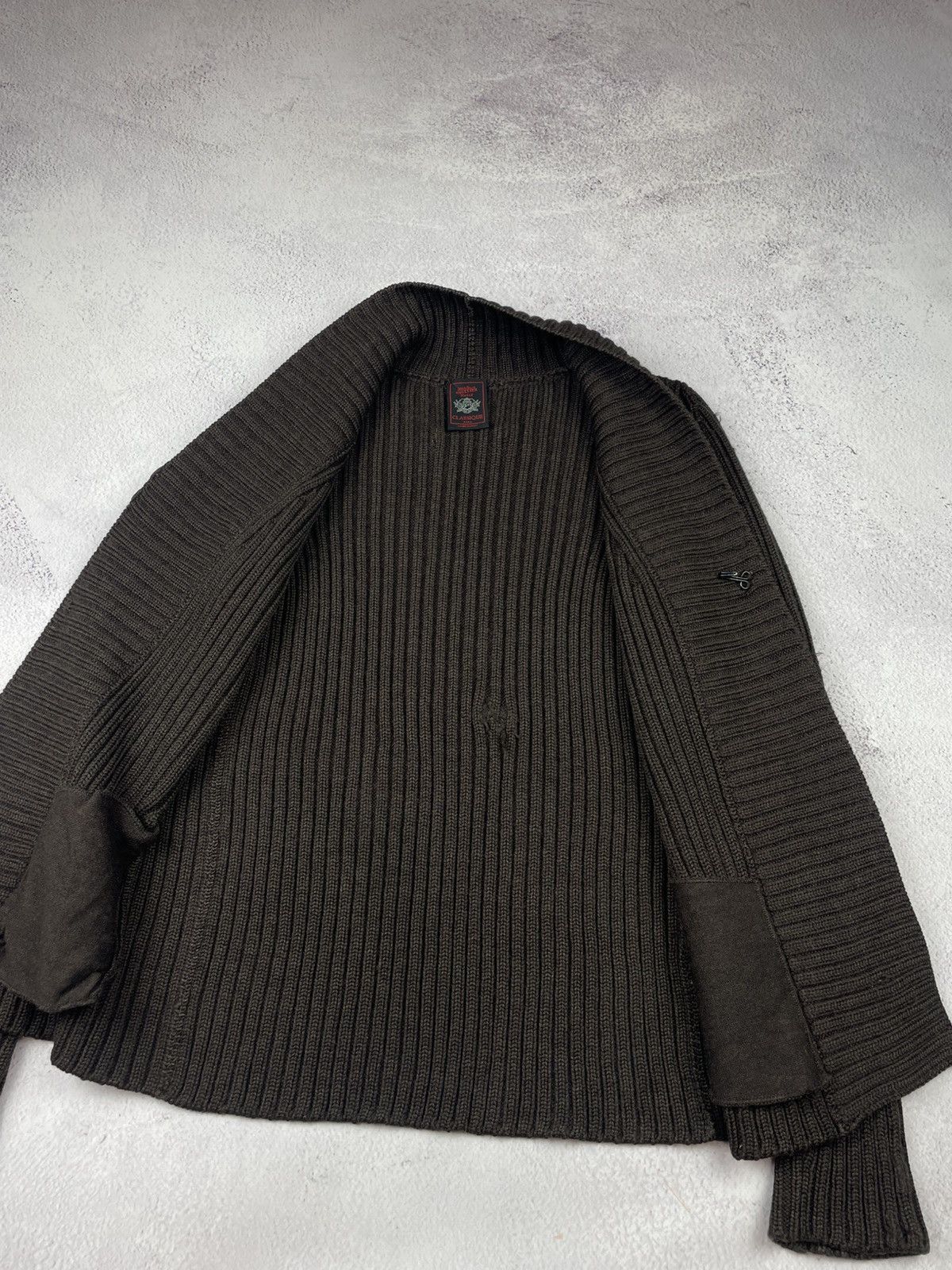 FUZZI × Jean Paul Gaultier × Vintage Vintage Jean Paul Gaultier Fuzzi Knitted Cardigan-Sweater Size M / US 6-8 / IT 42-44 - 19 Thumbnail