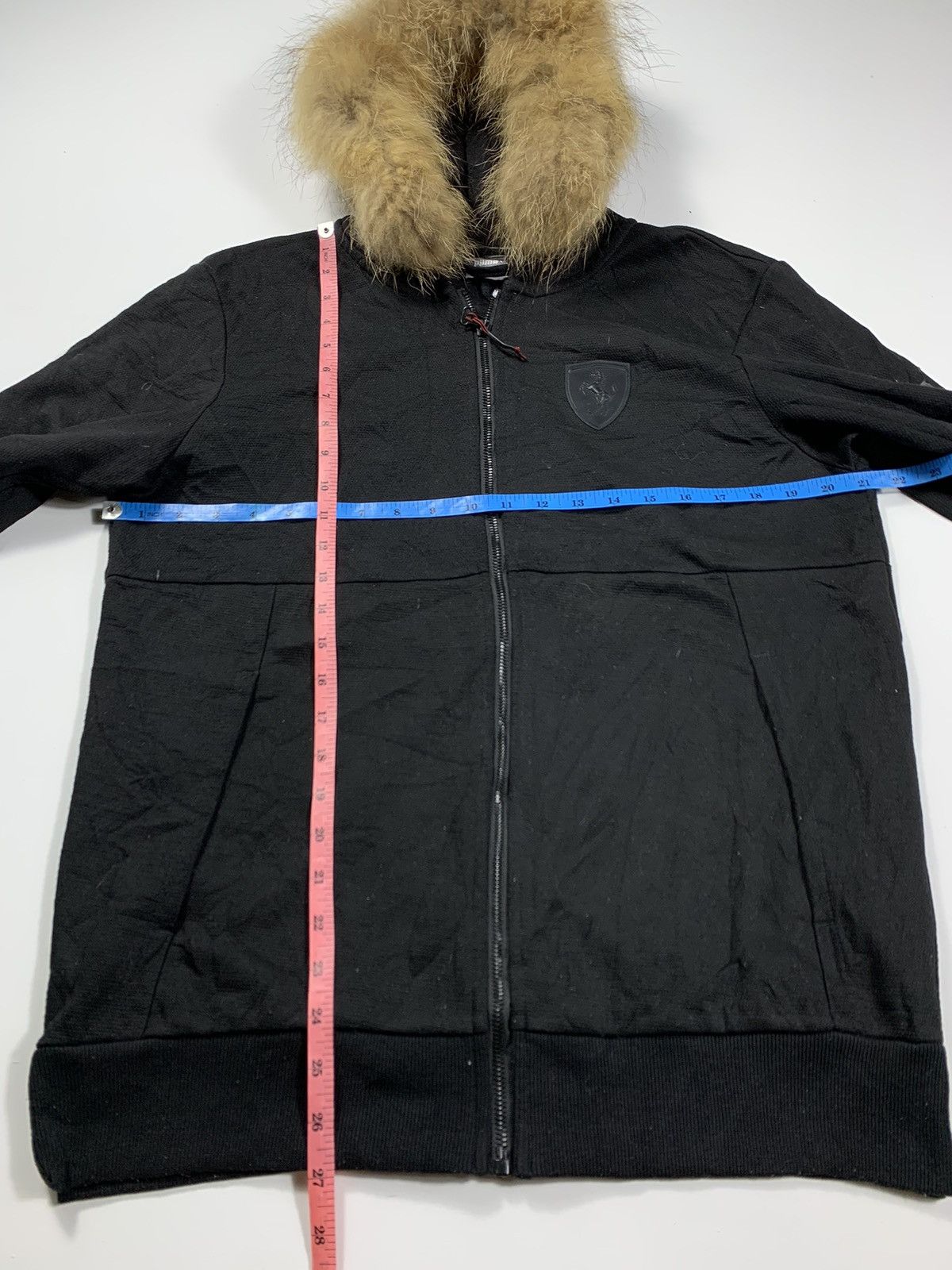 Hysteric Glamour × If Six Was Nine × Japanese Brand Crazy Fur Puma X Ferrari Zip Hoodie Jacket Size US M / EU 48-50 / 2 - 7 Thumbnail