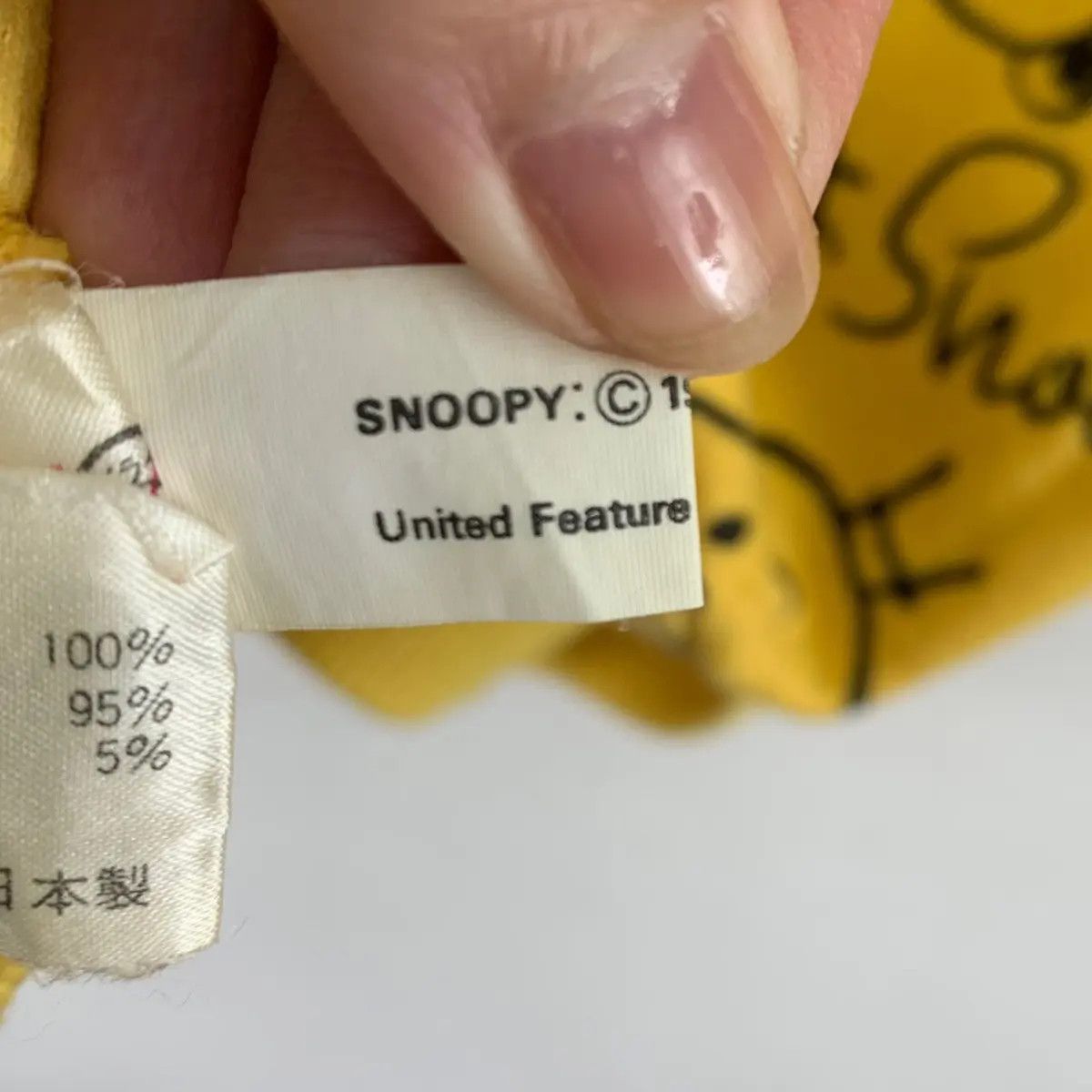 Peanuts Vintage SNOOPY PEANUTS Character Overprint Yellow Sweatshirt Size M / US 6-8 / IT 42-44 - 9 Thumbnail