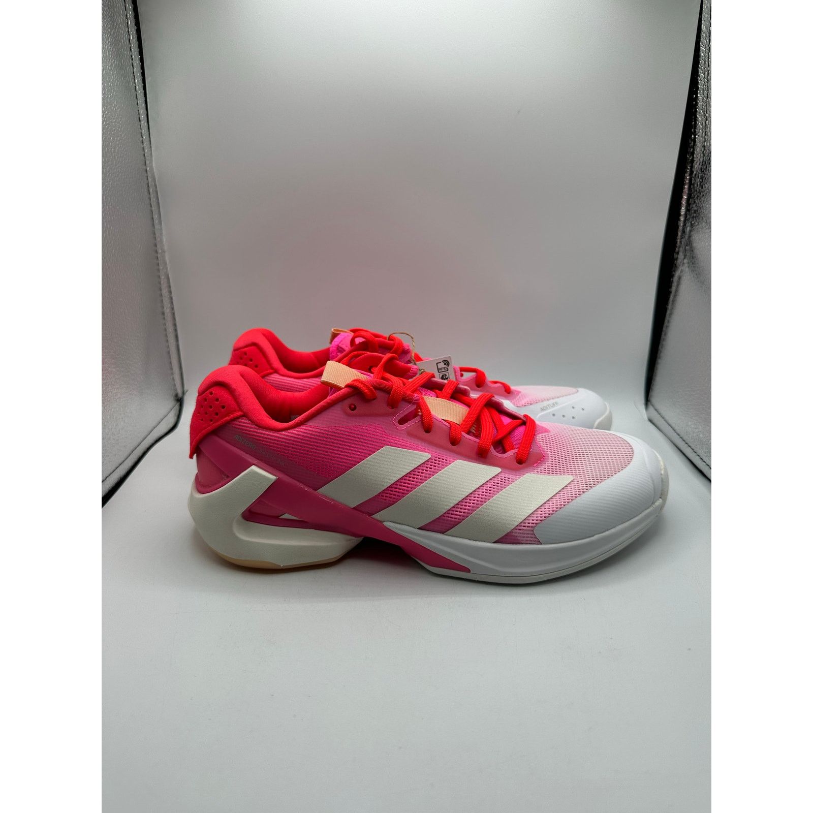Adidas Adidas Wmns Adizero Ubersonic 5 “Lucid Pink” size 7w Size US 7 / IT 37 - 3 Thumbnail