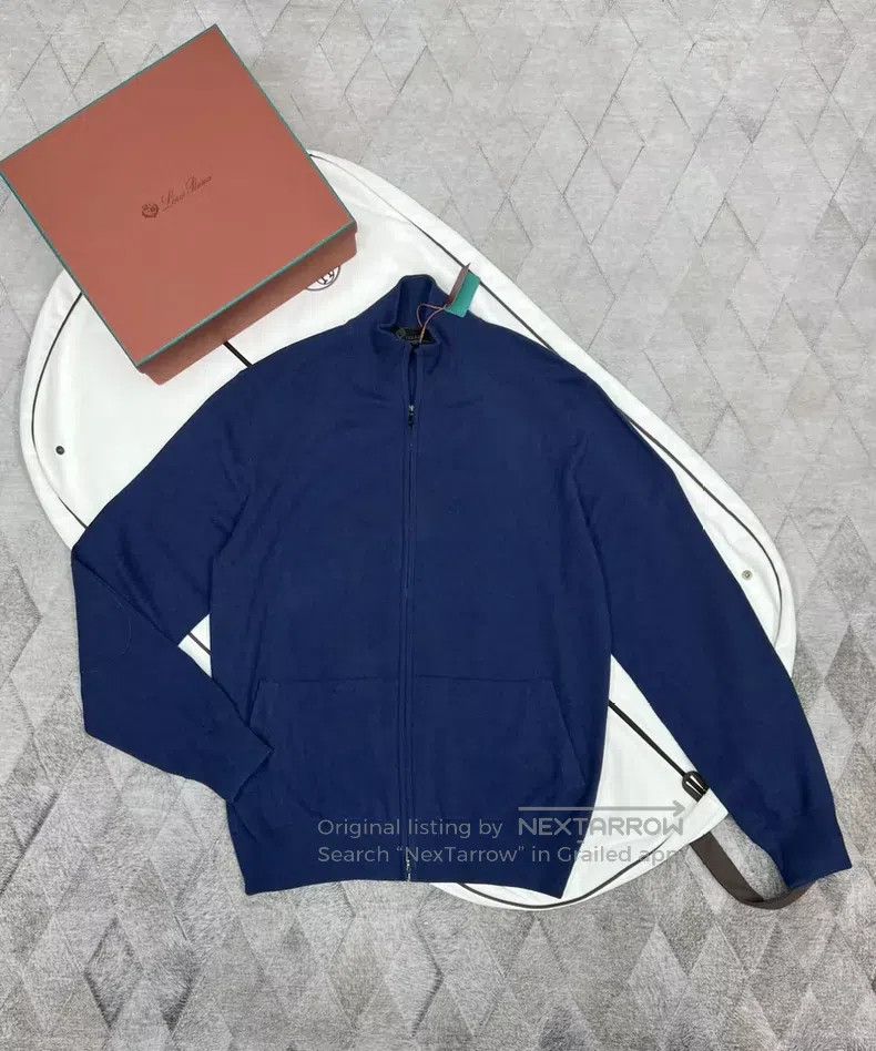 Loro Piana LORO PIANA Vicuna Alpaca Knit Jacket Size US L / EU 52-54 / 3 - 2 Thumbnail