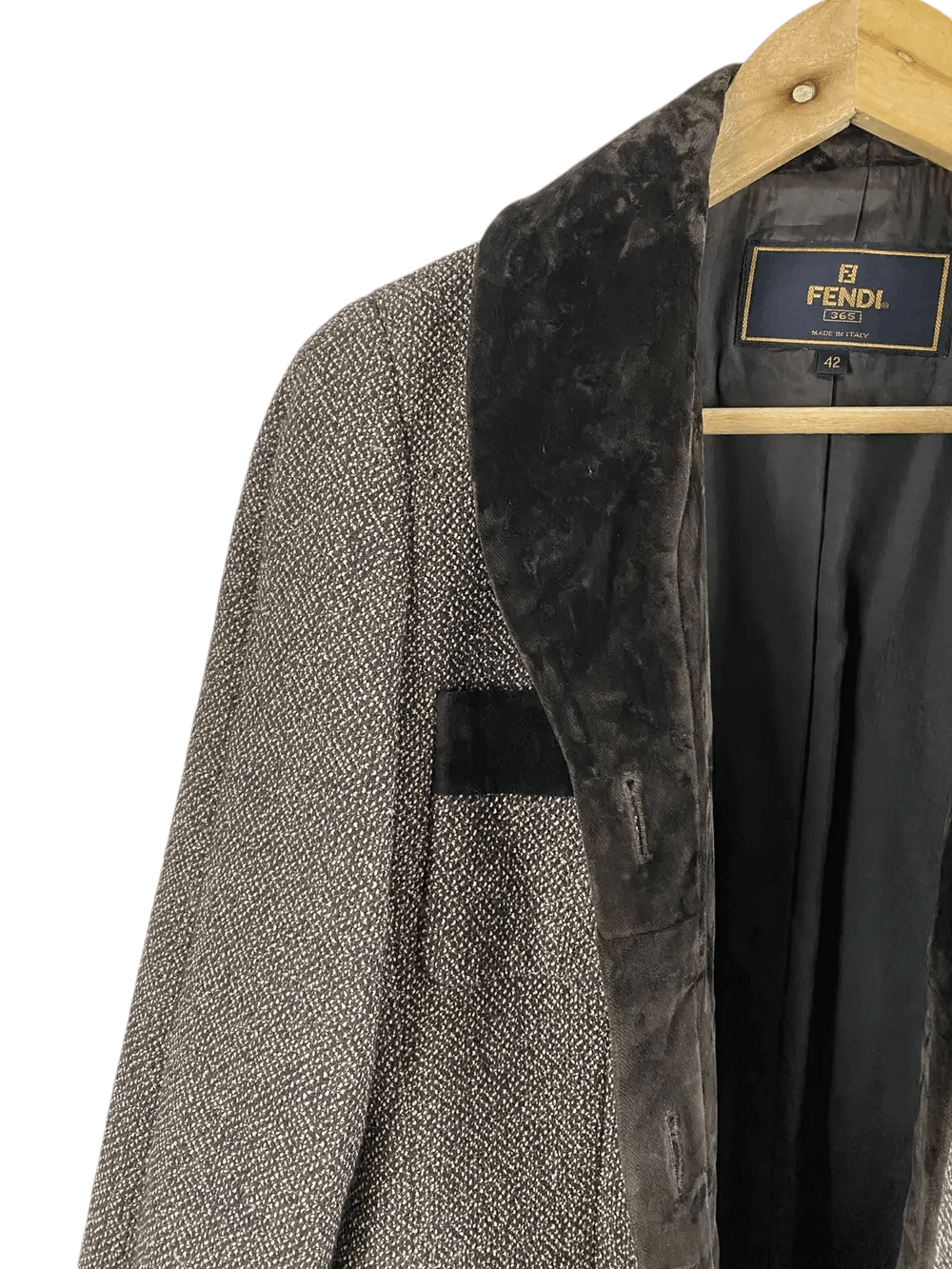 Fendi Fendi Wool Long Jacket Size M / US 6-8 / IT 42-44 - 6 Thumbnail