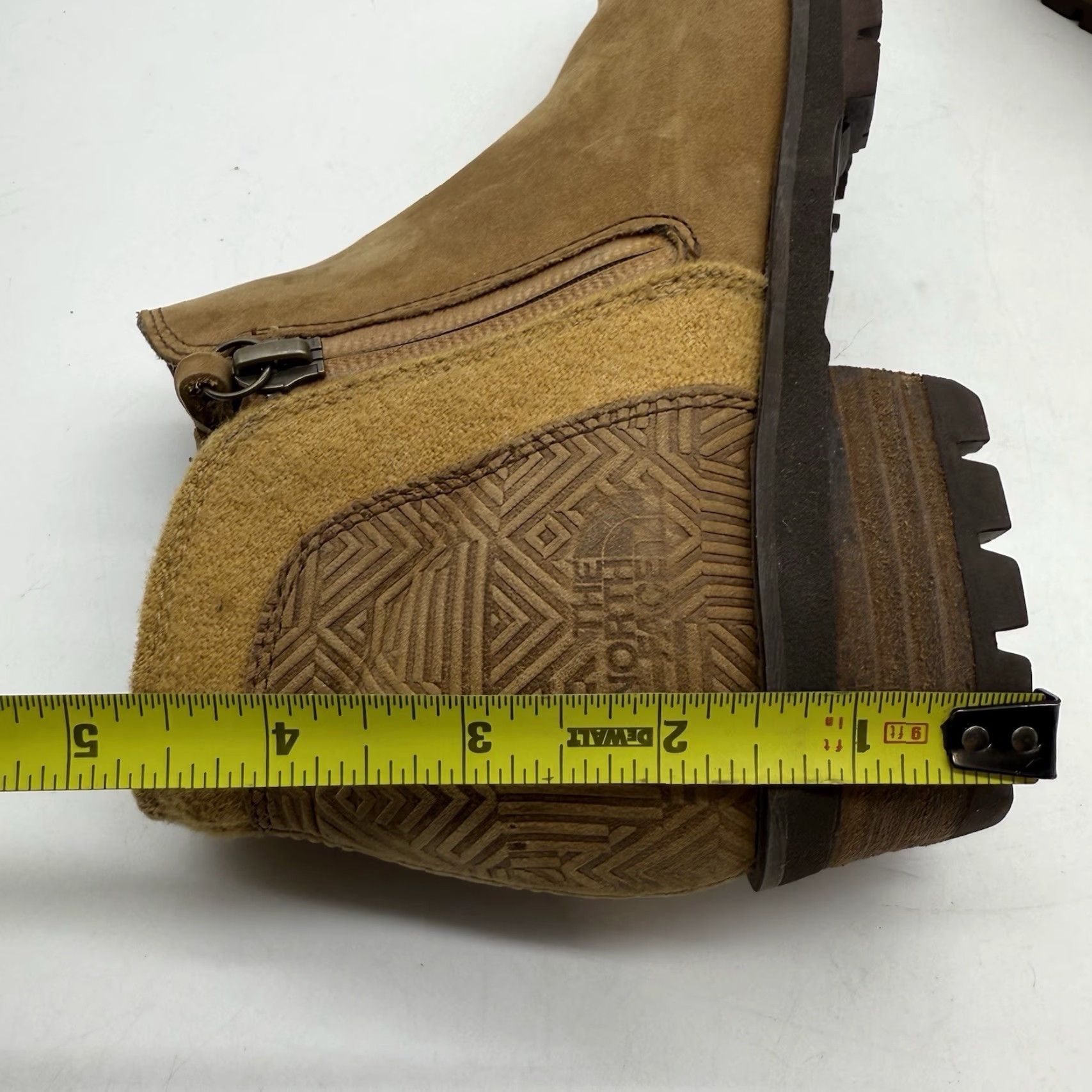 The North Face The North Face Bridgeton Boots Woman Brown Leather Zip Ankle Size 6 Size US 6 / IT 36 - 2 Thumbnail