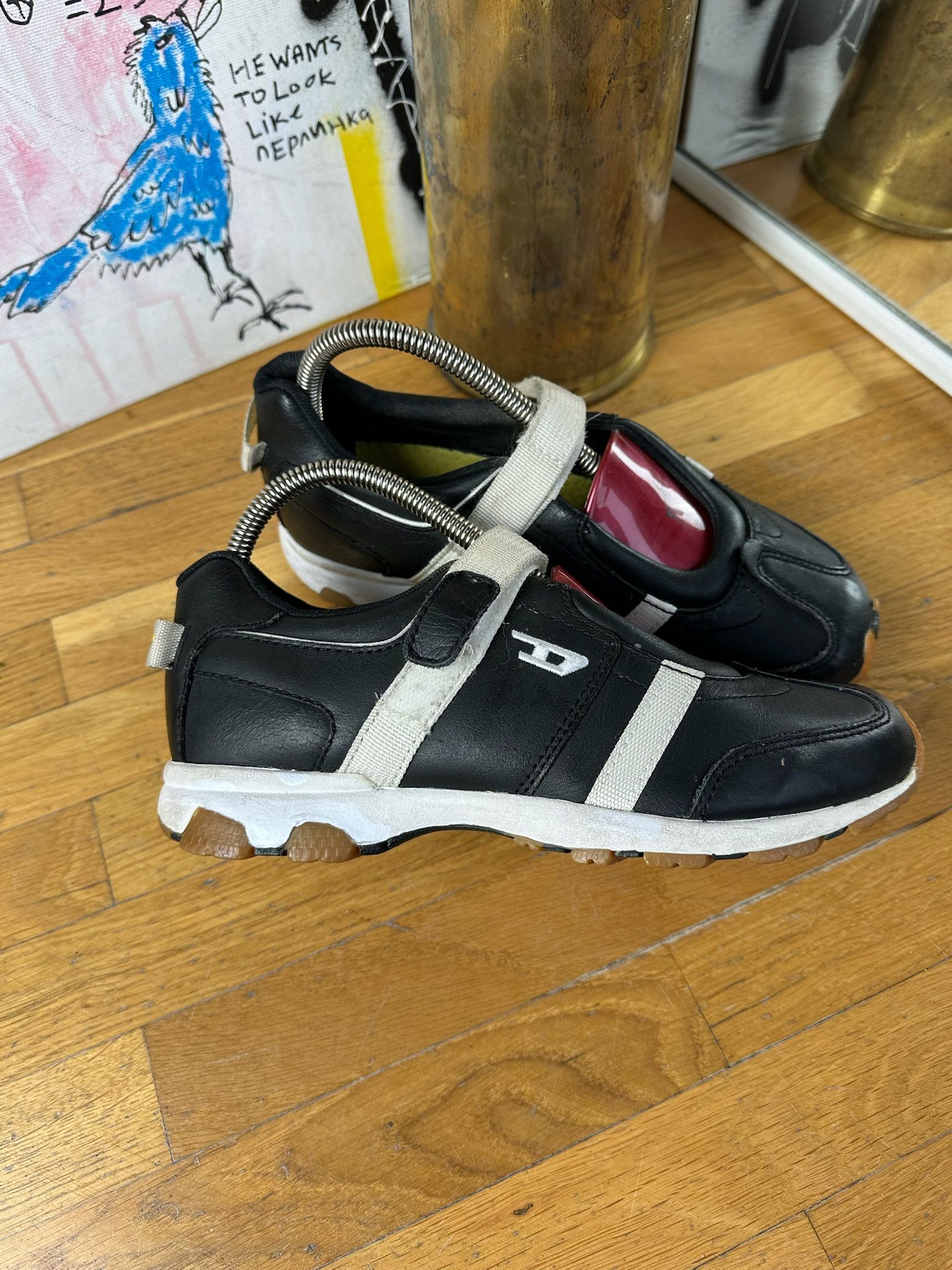 Diesel Y2k vintage Diesel shoes Size US 7 / IT 37 - 7 Thumbnail