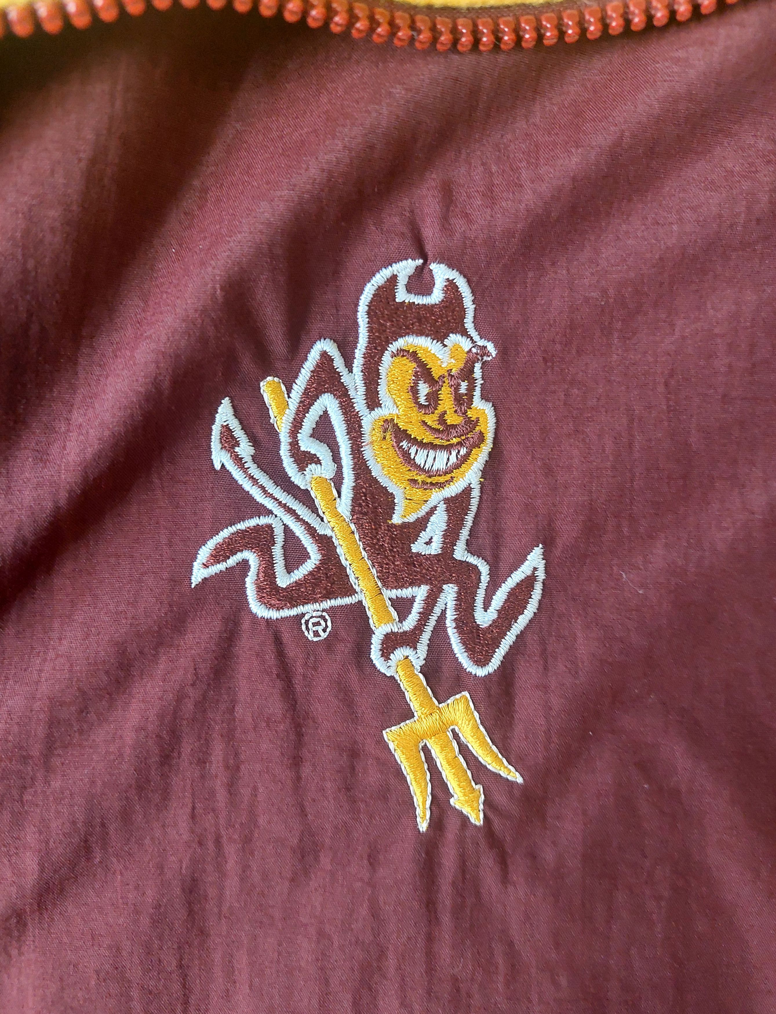Champion Vintage Champion Arizona Sun Devils Windbreaker Jacket XL Size US XL / EU 56 / 4 - 3 Thumbnail