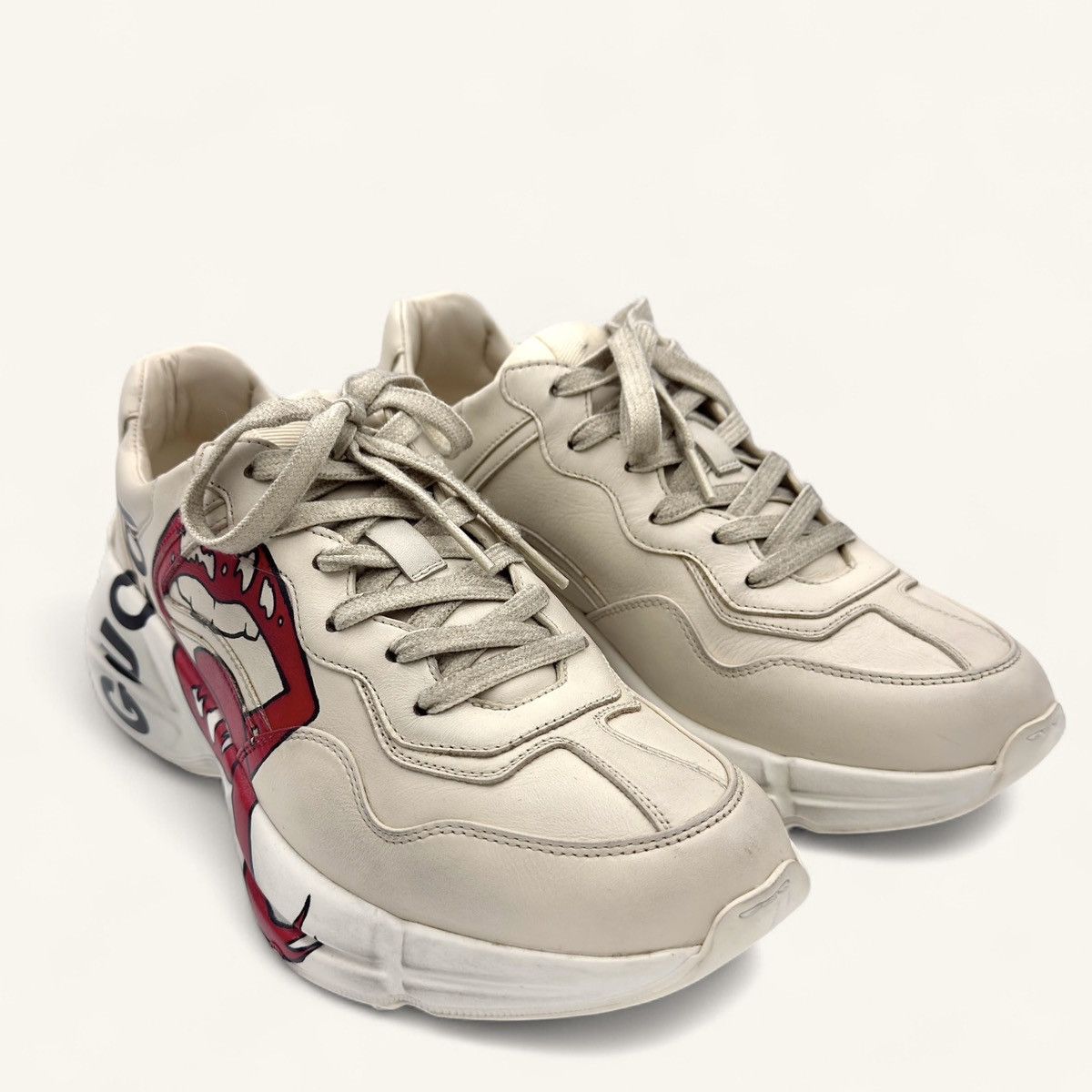 Gucci Gucci Rhyton “Mouth” Sneaker Size US 8.5 / EU 41-42 - 8 Thumbnail