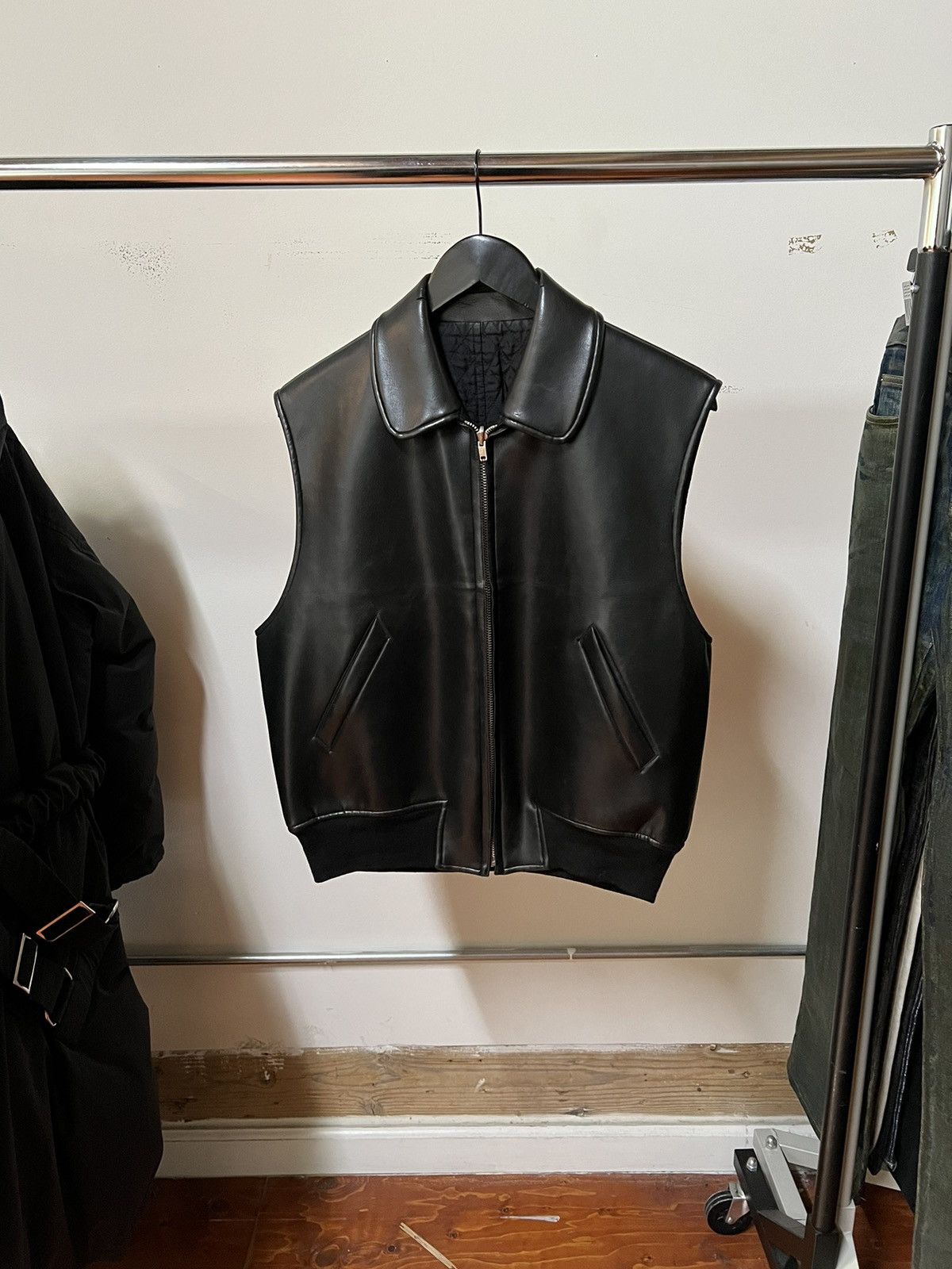 Comme des Garcons Homme Plus Come Des Gar?�ons Homme Plus AW90 Vegan Leather Vest | Grailed
