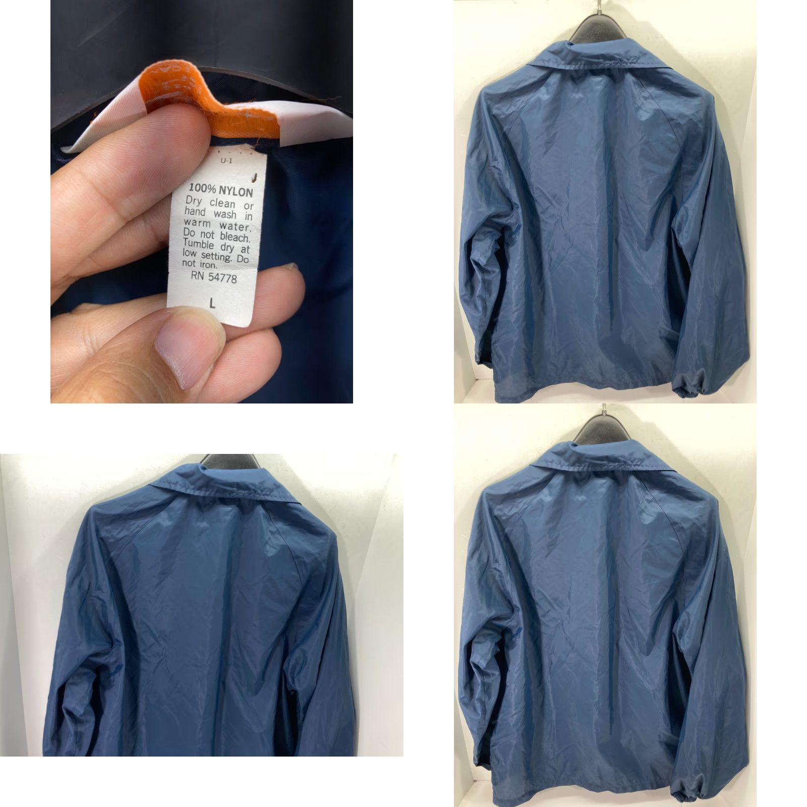 Vintage VINTAGE Active Generation Jacket Mens L Blue Snap Front Lowenbrau Beer Logo USA Jacket Size US L / EU 52-54 / 3 - 8 Thumbnail
