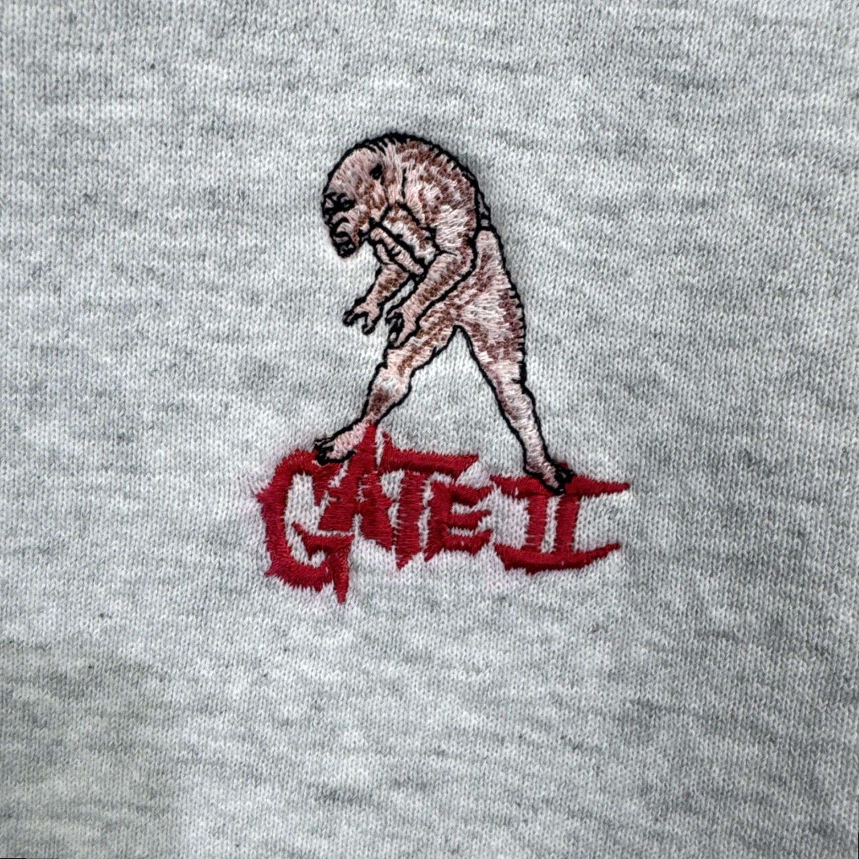 Fruit Of The Loom VINTAGE Gate 2 Promo Horror Movie Sweatshirt Men XL Gray 90s Creature Graphic Print, Fruit of the Loom, Crew Neck, Embroidered Size US XL / EU 56 / 4 - 2 Thumbnail