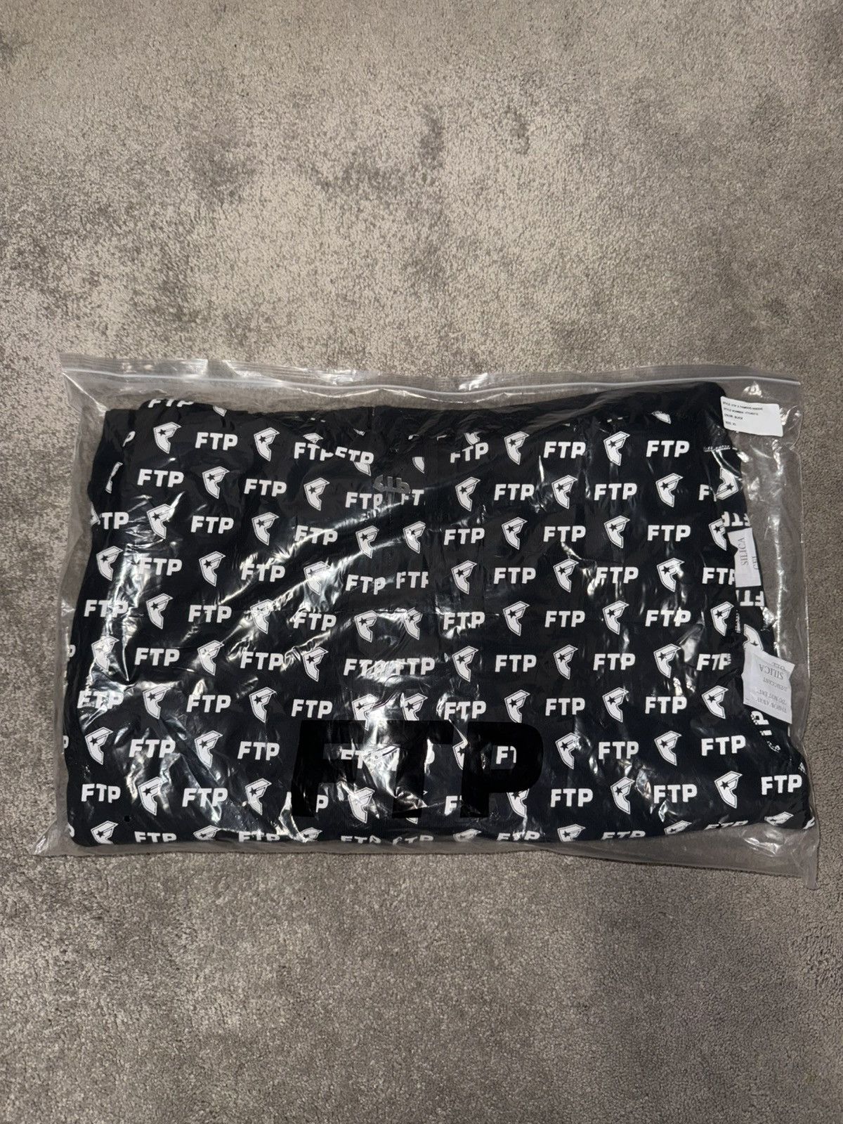 Famous Stars And Straps × Fuck The Population FTP x Famous All Over Logo Zip Hoodie Black XL Size US XL / EU 56 / 4 - 2 Thumbnail