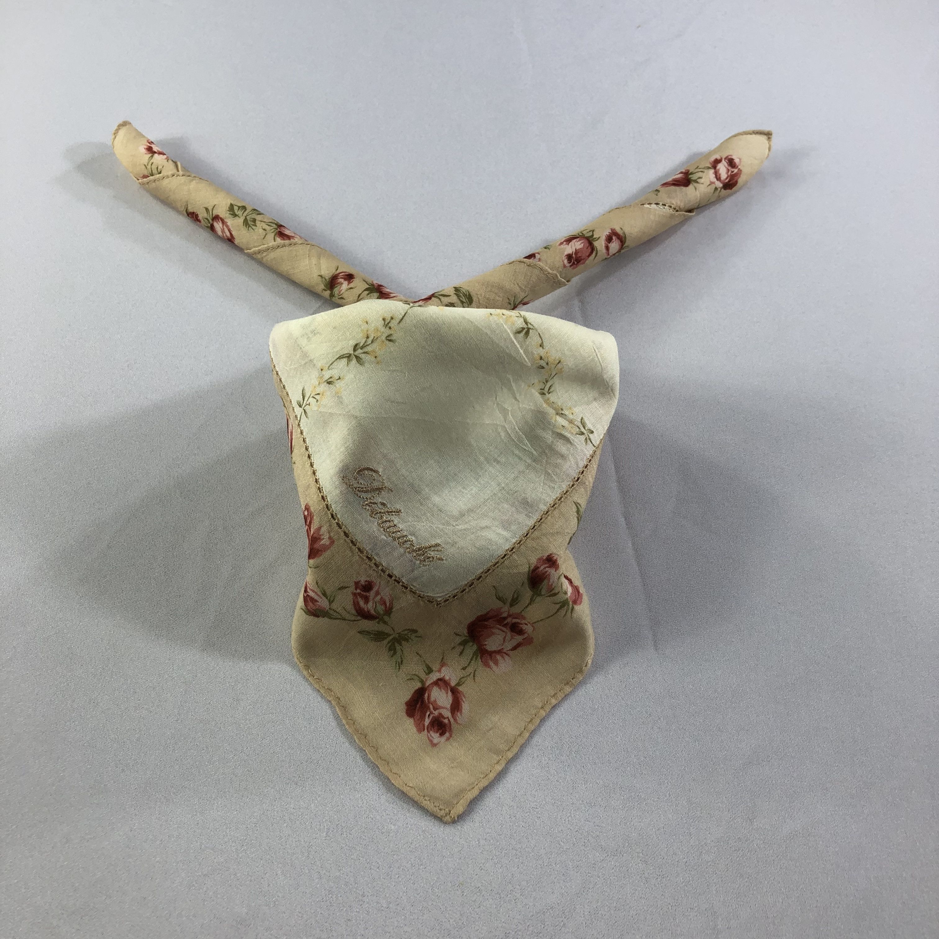Vintage Debauche Handkerchief Neckerchief Bandana H1850 Size ONE SIZE - 2 Thumbnail