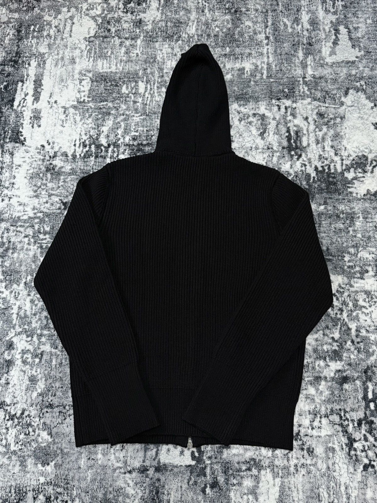 Chrome Hearts Cemetery Cross Patch Zip Up Cashmere Knit Hoodie Size US L / EU 52-54 / 3 - 2 Thumbnail