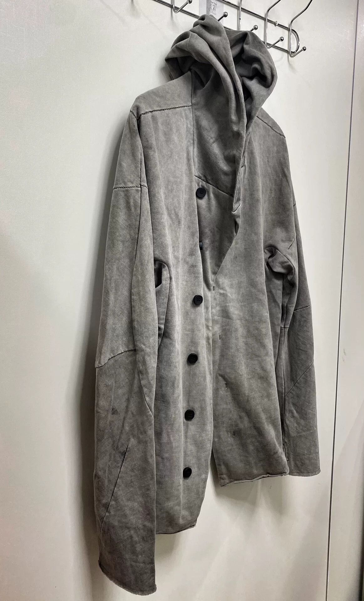 Masnada MASNADA Washed Mottled Ink-Dyed Jacket Size US M / EU 48-50 / 2 - 2 Thumbnail