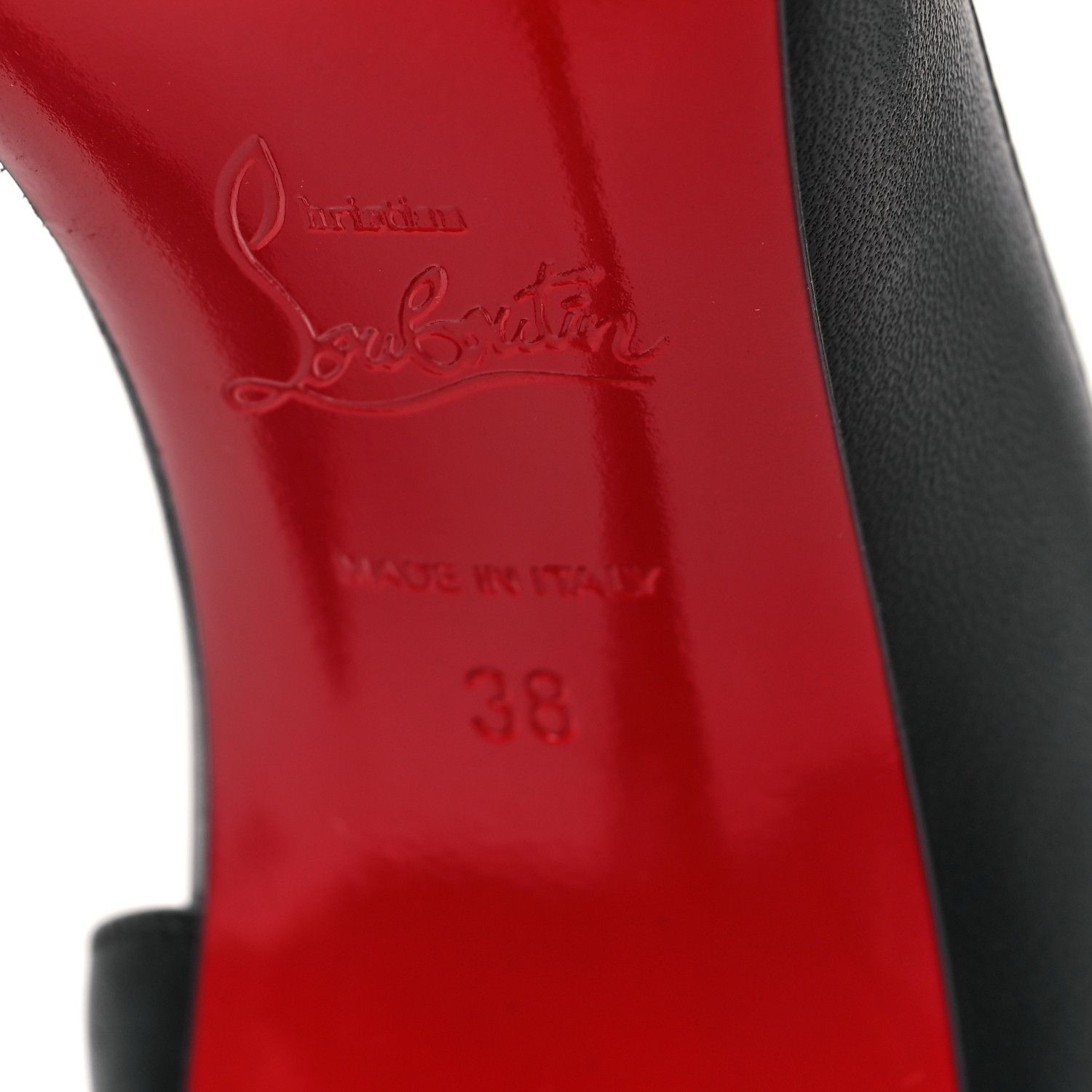 Christian Louboutin oc11z0925 Heels in Black Size US 6.5 / IT 36.5 - 5 Thumbnail
