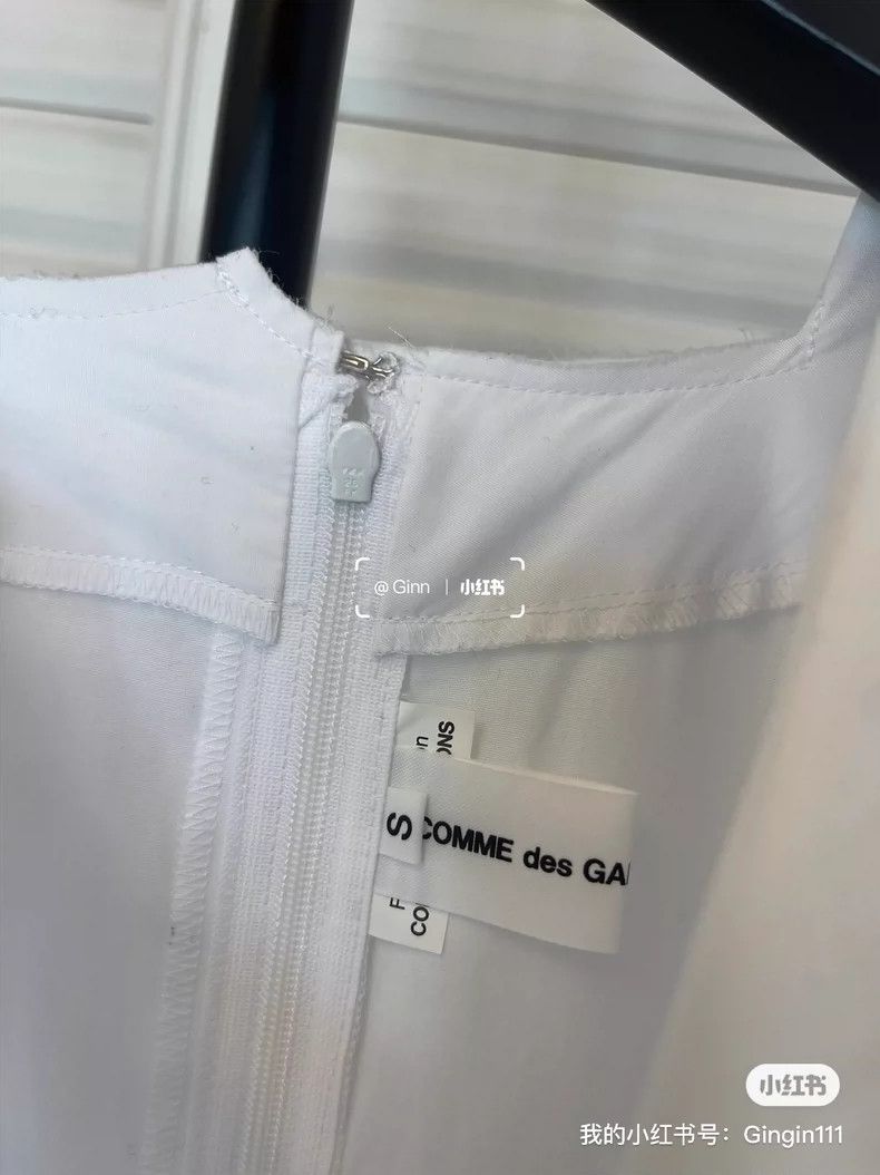 Comme des Garcons Comme Des Garcons Smocked peplum dress Size S / US 4 / IT 40 - 4 Thumbnail