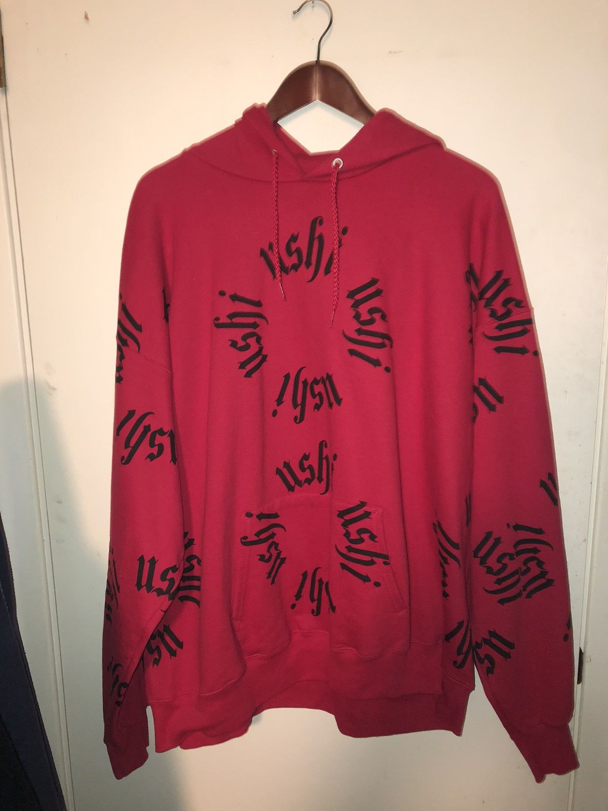Other 1/1 Red ushi hoodie Size US XL / EU 56 / 4 - 1 Thumbnail