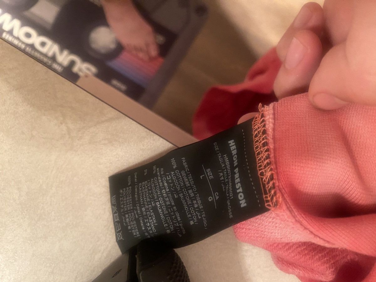 Heron Preston Heron Preston Red Tie-Dye "Heron Colors" Ribs Hoodie Size US L / EU 52-54 / 3 - 5 Thumbnail