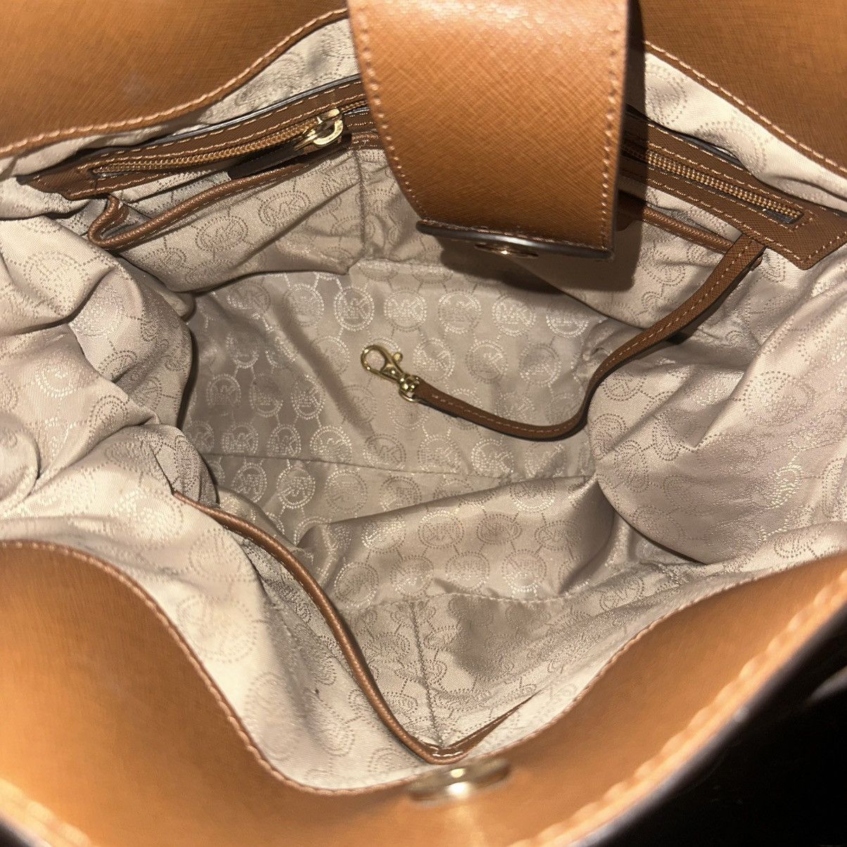 Michael Kors Michael Kors Hamilton Safiano leather bag Size ONE SIZE - 8 Thumbnail