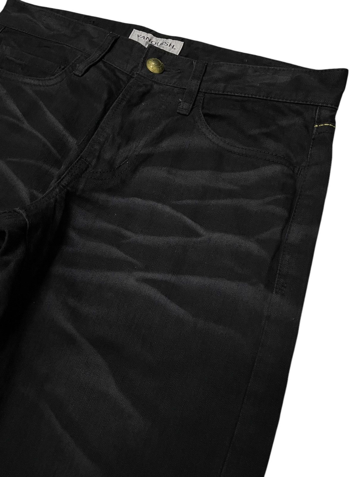 Vanquish Vanquish Japan Honeycomb Claw Mark Black Jeans Size US 30 / EU 46 - 9 Thumbnail