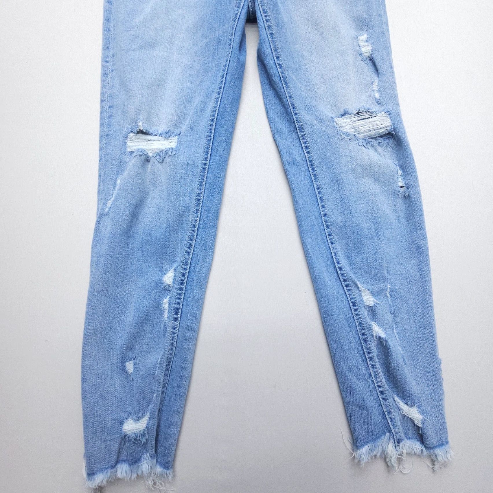 Vintage VINTAGE BUCKLE BKE Parker High Rise Ankle Skinny Jeans Buckle BKE Stella Size 27 Women's Slim Distressed Blue Denim 5-Pocket Stretch Size 27" / US 4 / IT 40 - 4 Thumbnail