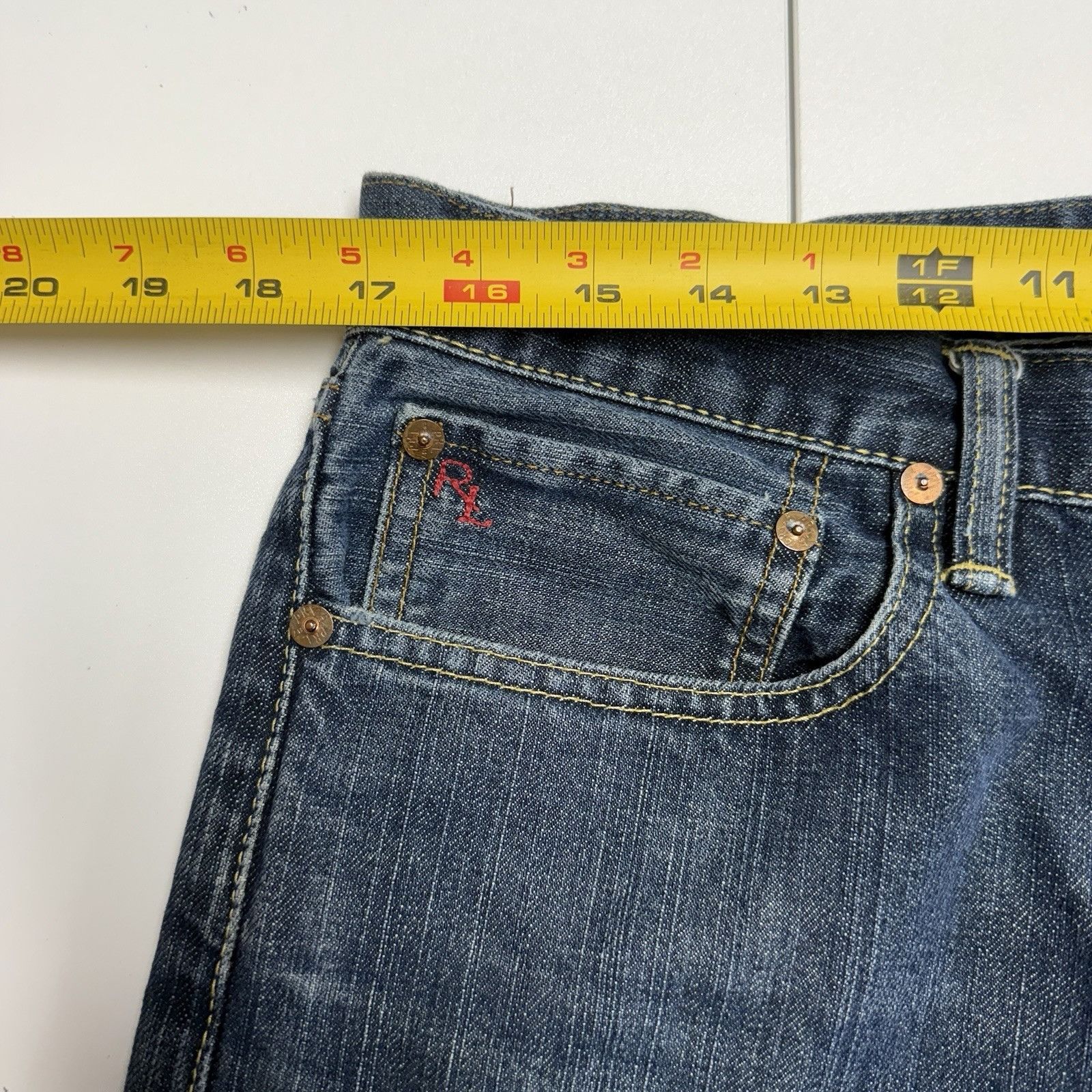 Polo Ralph Lauren Polo Ralph Lauren Jeans Slim Jeans Mens 35x30 (34x30) 318 Da Size US 35 - 11 Thumbnail