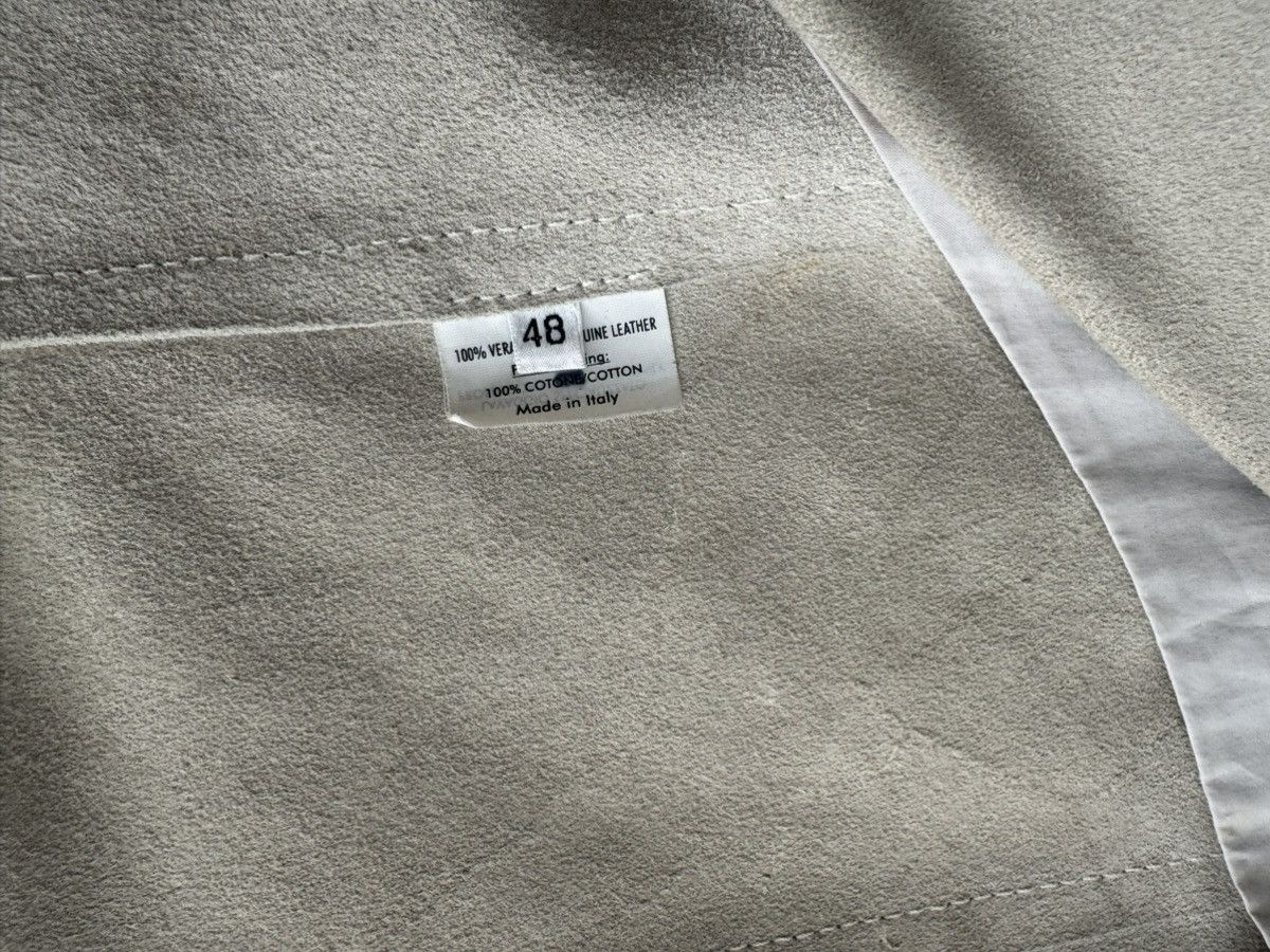 Yves Saint Laurent Rare Saint Laurent by Stefano Pilati Grey Suede Jacket Size US M / EU 48-50 / 2 - 5 Thumbnail
