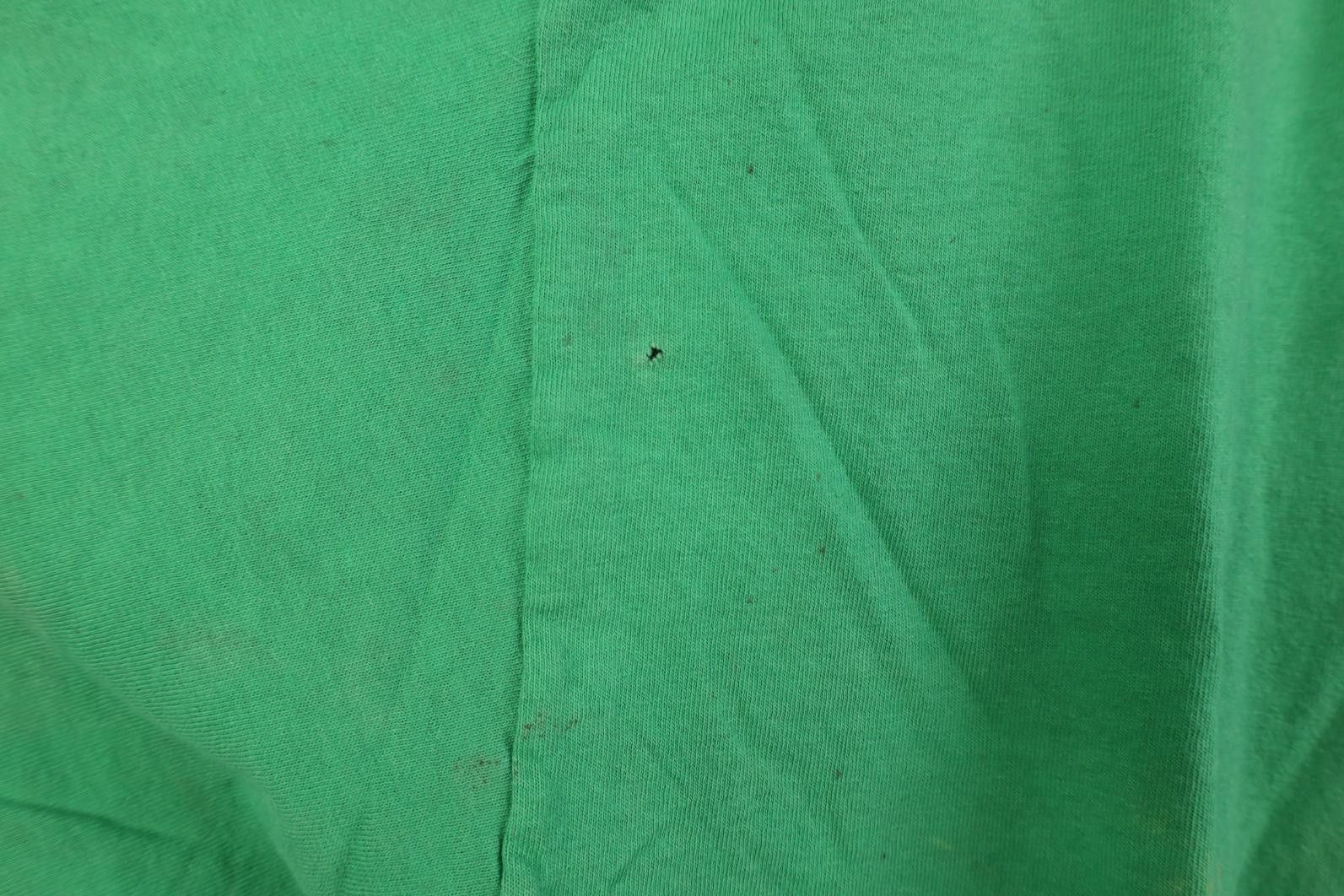 Vintage Vintage Crew The Last Tour Barry Manilow Band T-Shirt Green Size US XL / EU 56 / 4 - 7 Thumbnail