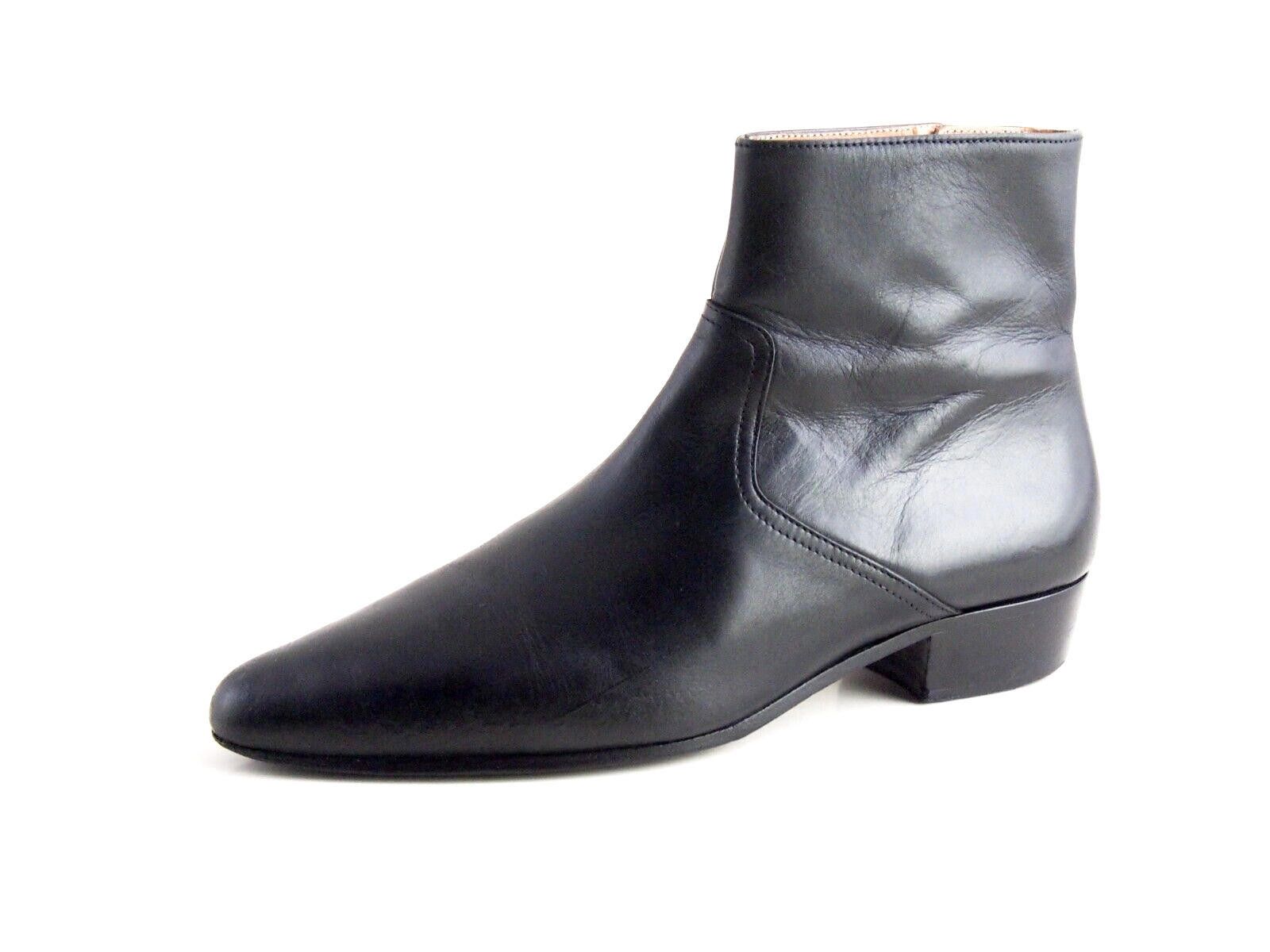 Iro Iro Chelsea Boots Black Leather US 10 EU 40 $720 Size US 10 / IT 40 - 1 Thumbnail