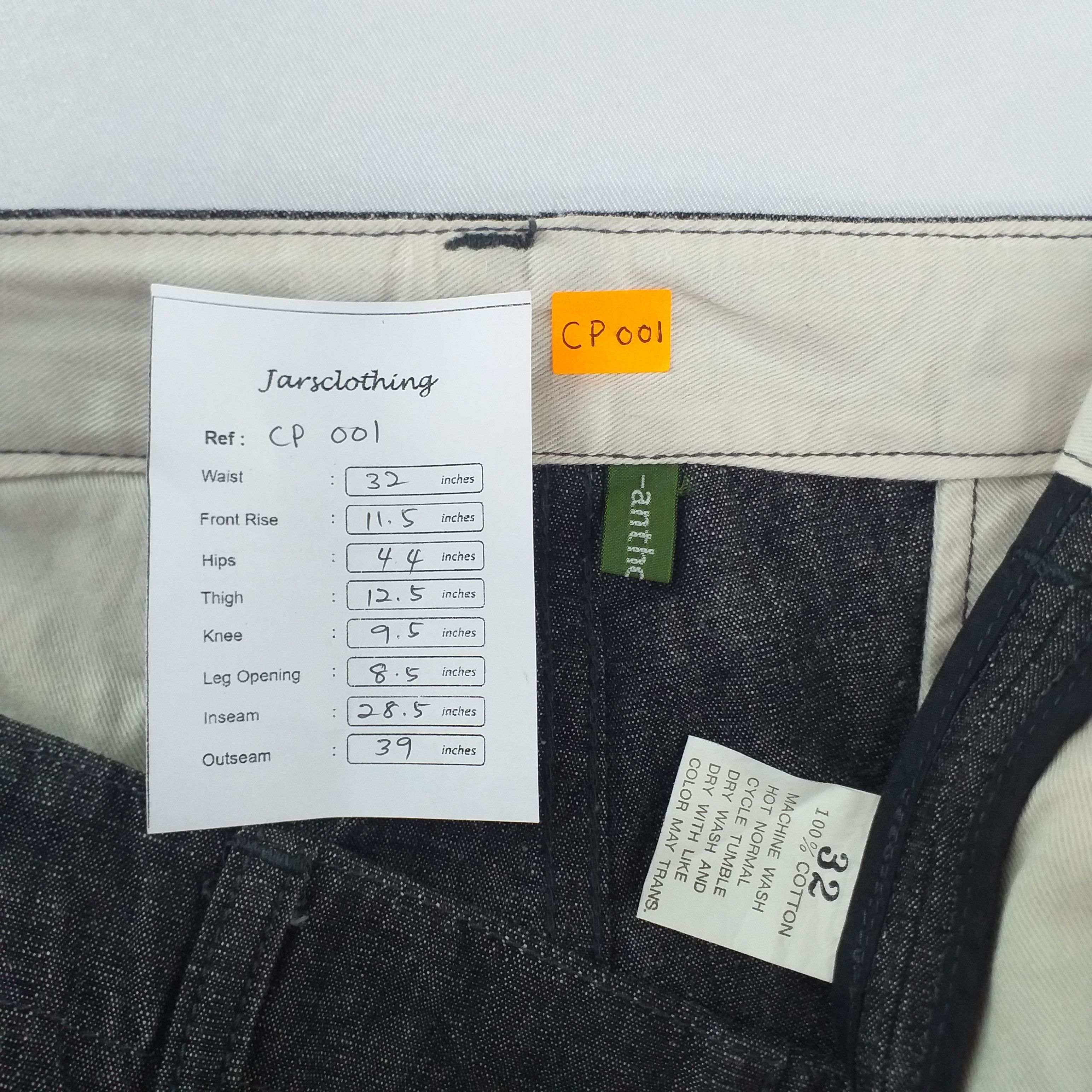 Japanese Brand Anthorogy Japanese Brand Cargo Pocket Pants -CP001 Size US 32 / EU 48 - 9 Thumbnail