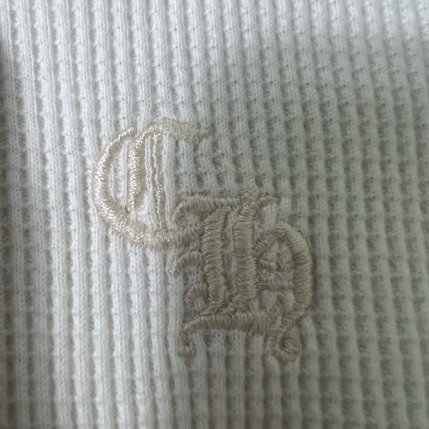 Chrome Hearts Chrome Hearts Silver Buckle Waffle Long Sleeve Size US L / EU 52-54 / 3 - 3 Thumbnail