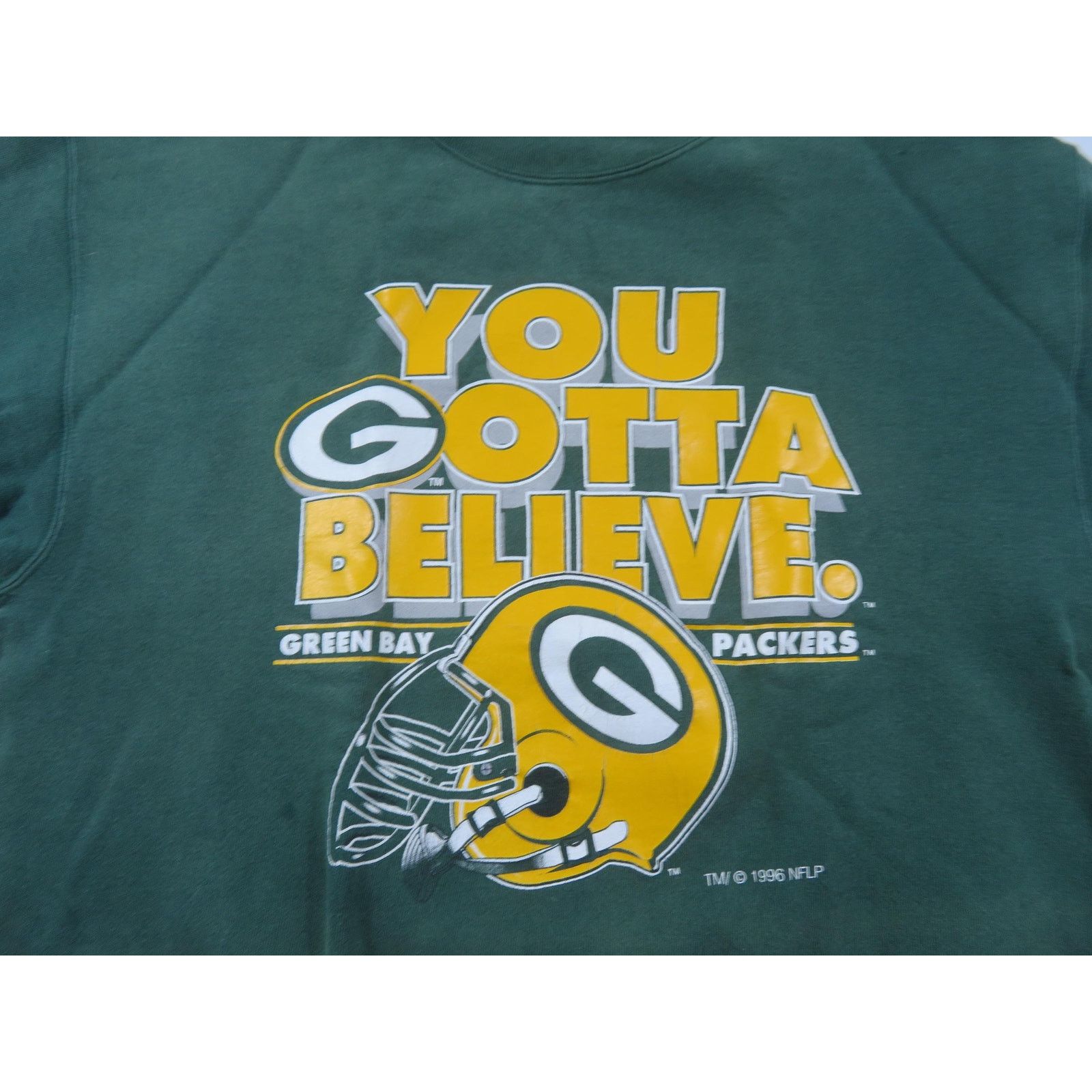 Delta Green Bay Packers 1996 Super Bowl Champions Sweatshirt Sz XL Size US XL / EU 56 / 4 - 2 Thumbnail