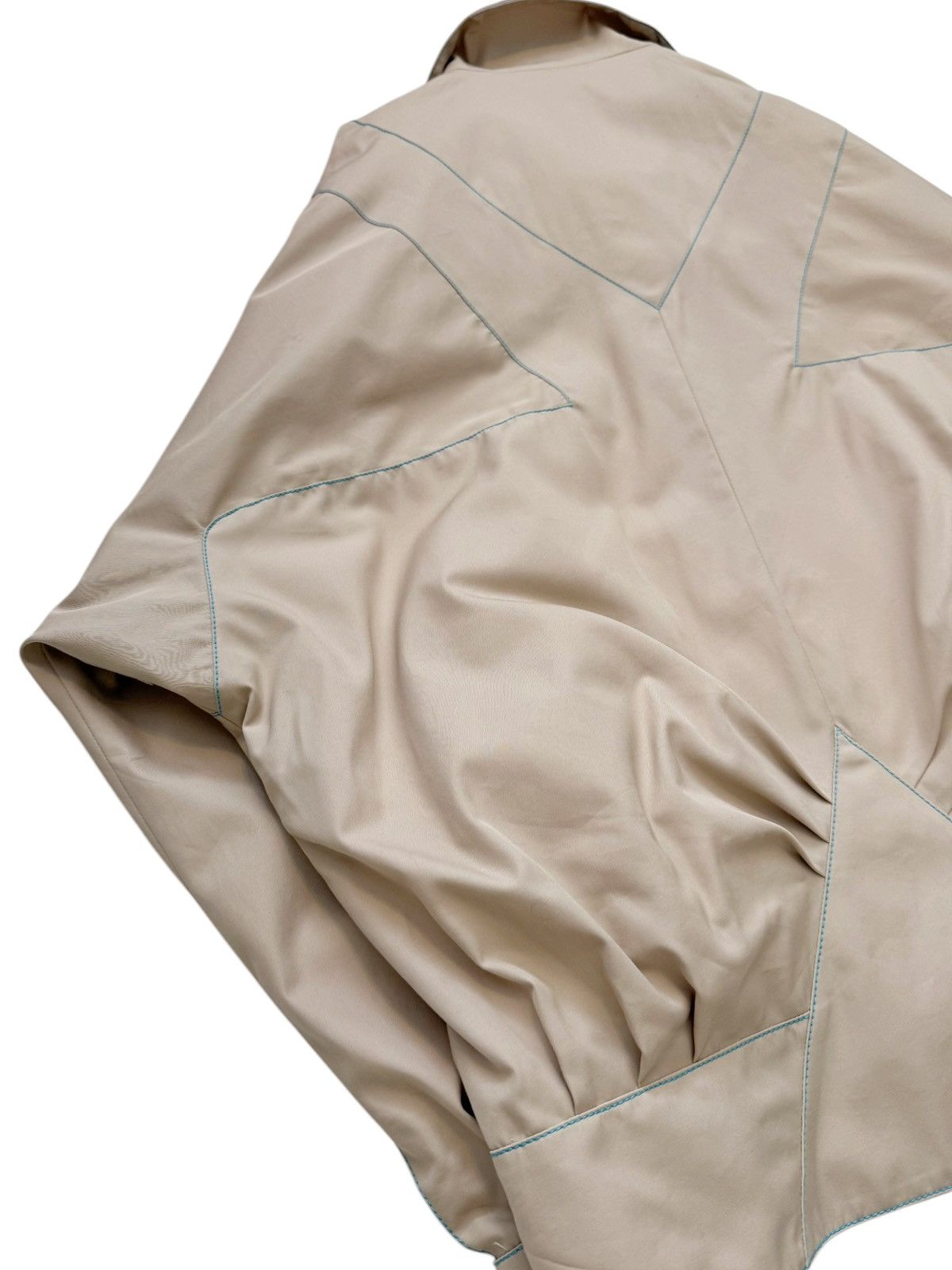 Kiko Kostadinov SS23 Bran Khaki Baggy Jacket Size XS / US 0-2 / IT 36-38 - 14 Thumbnail