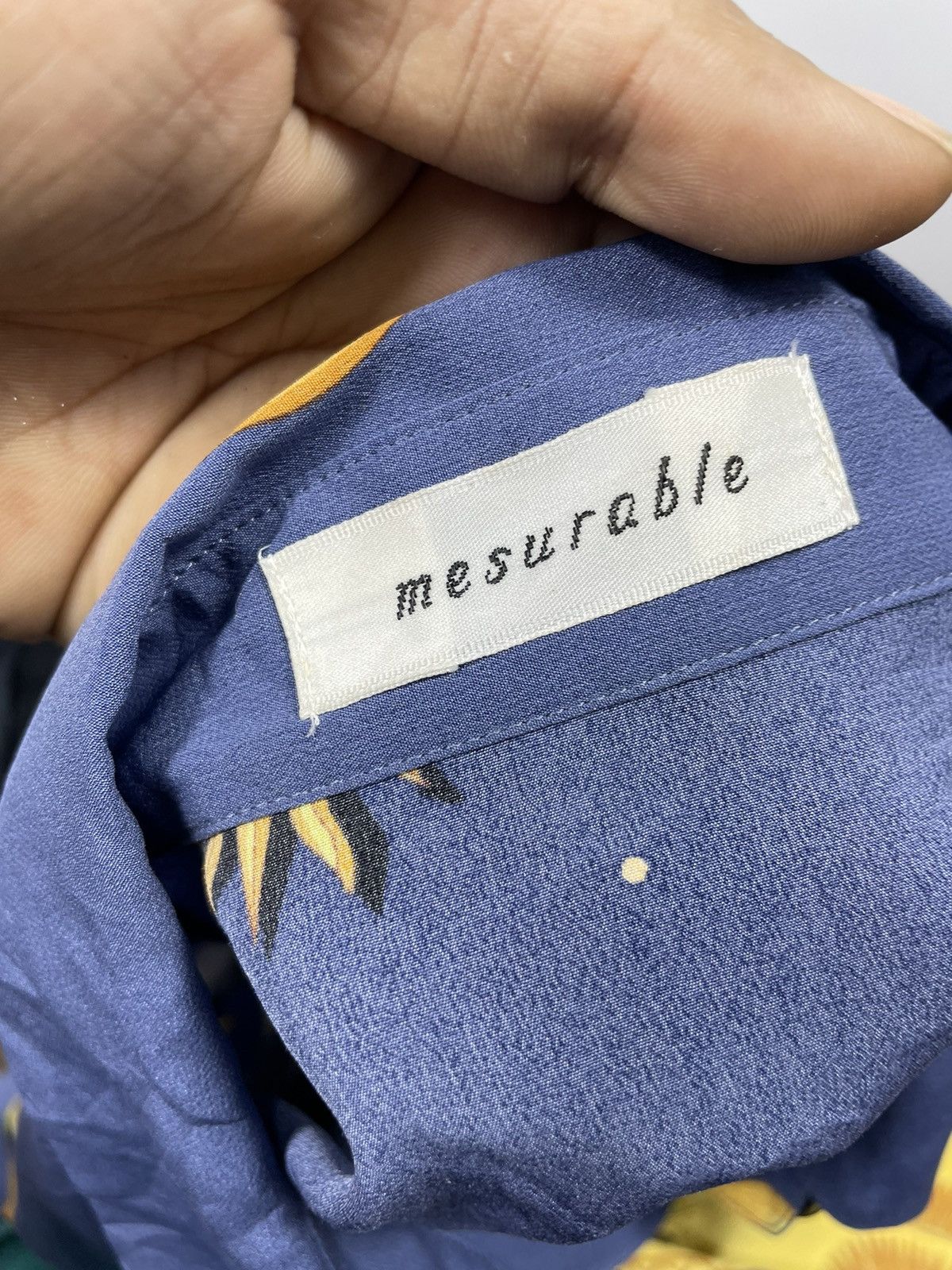 Japanese Brand × Vintage Mesurable Shirt Luxury style Size US M / EU 48-50 / 2 - 4 Thumbnail